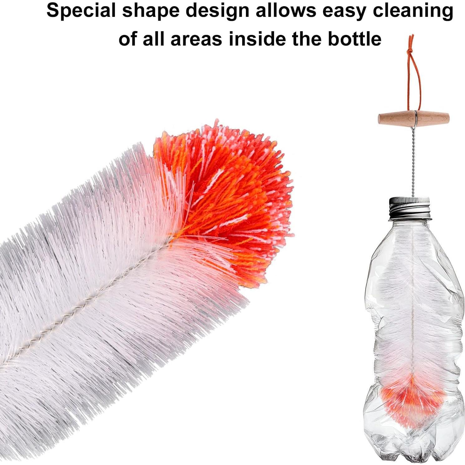 Cepillo para Botellas BOXOB 34 cm Cerdas Antirayaduras