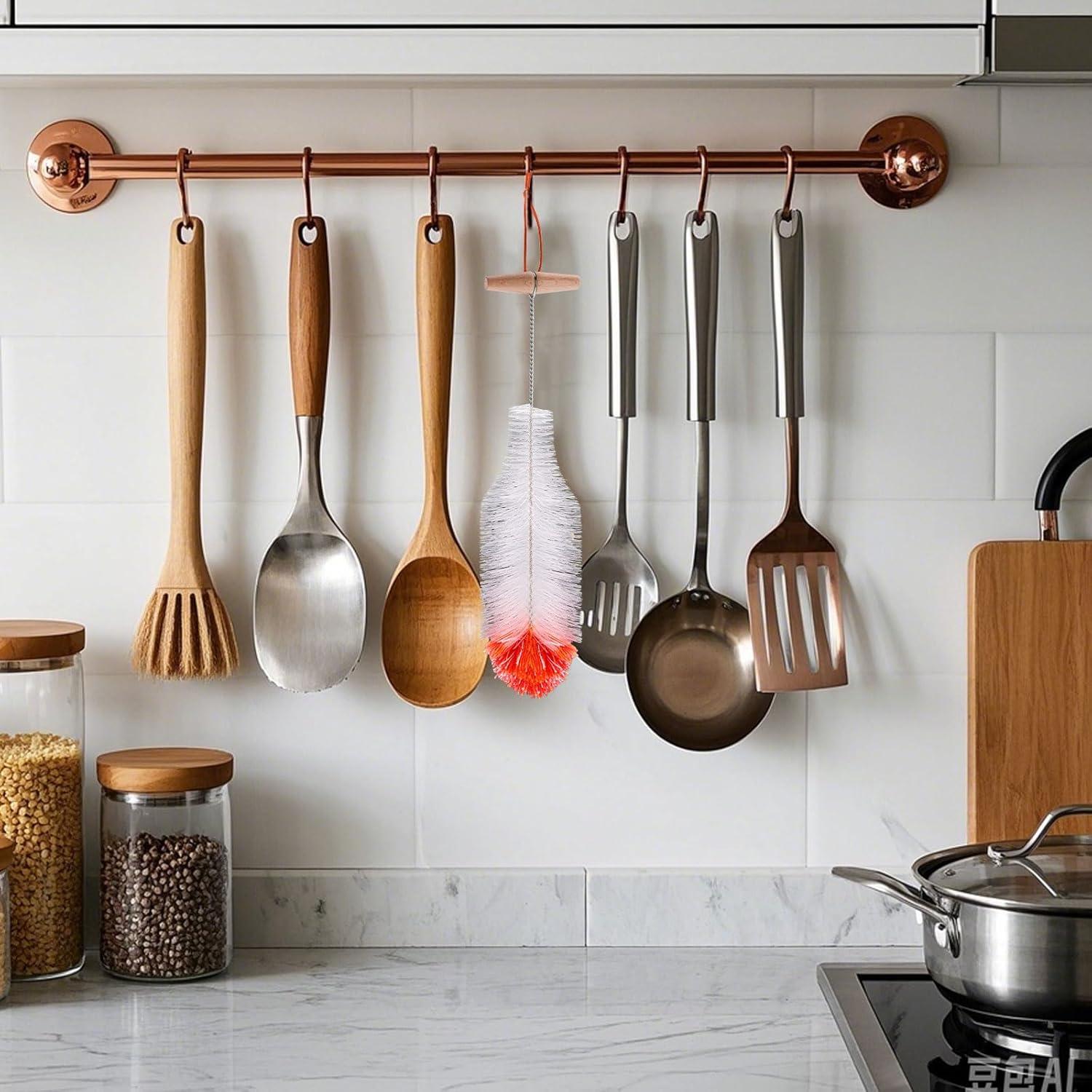 Cepillo para Botellas BOXOB 34 cm Cerdas Antirayaduras