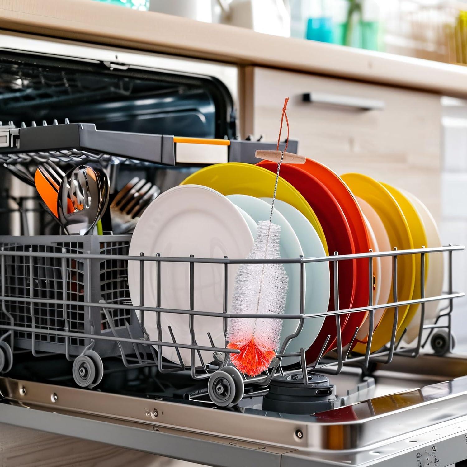 Cepillo para Botellas BOXOB 34 cm Cerdas Antirayaduras