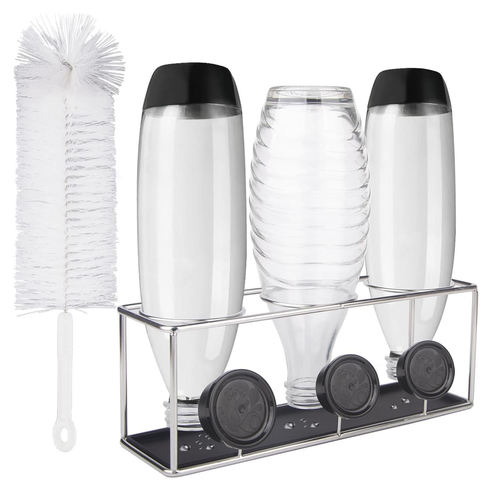 Soporte para Secar Botellas KXOYJAD con Bandeja Goteo