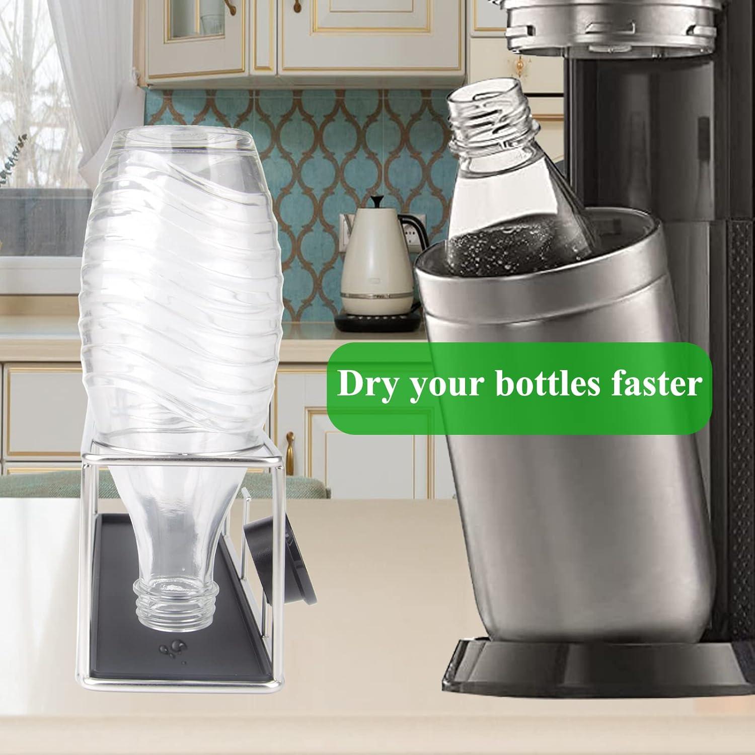 Soporte para Secar Botellas KXOYJAD con Bandeja Goteo