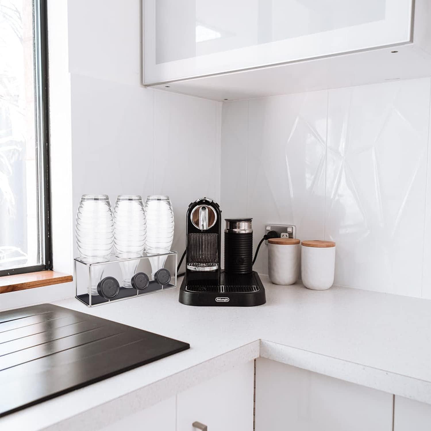 Soporte para Secar Botellas KXOYJAD con Bandeja Goteo