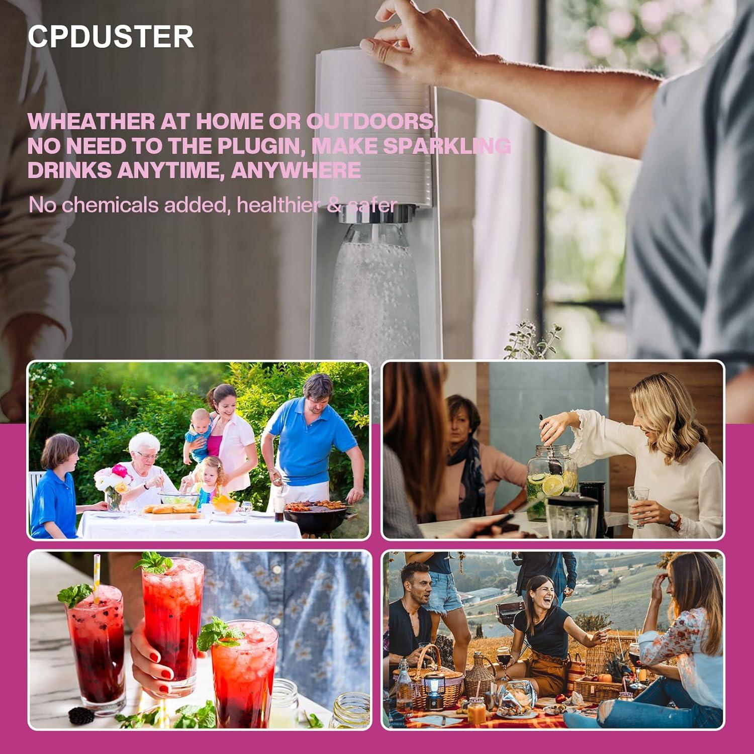 Recarga CO2 60L CPDUSTER - Cartuchos para máquinas de soda