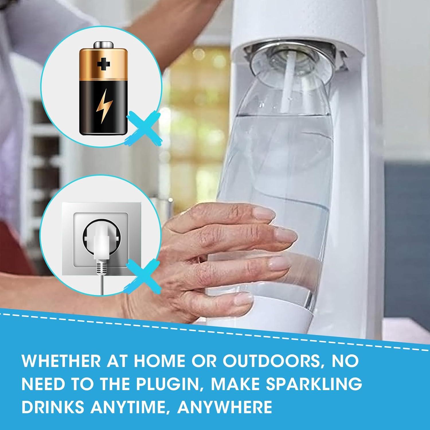 Carbonatador de CO2 PA SONG 60L Compatible SodaStream