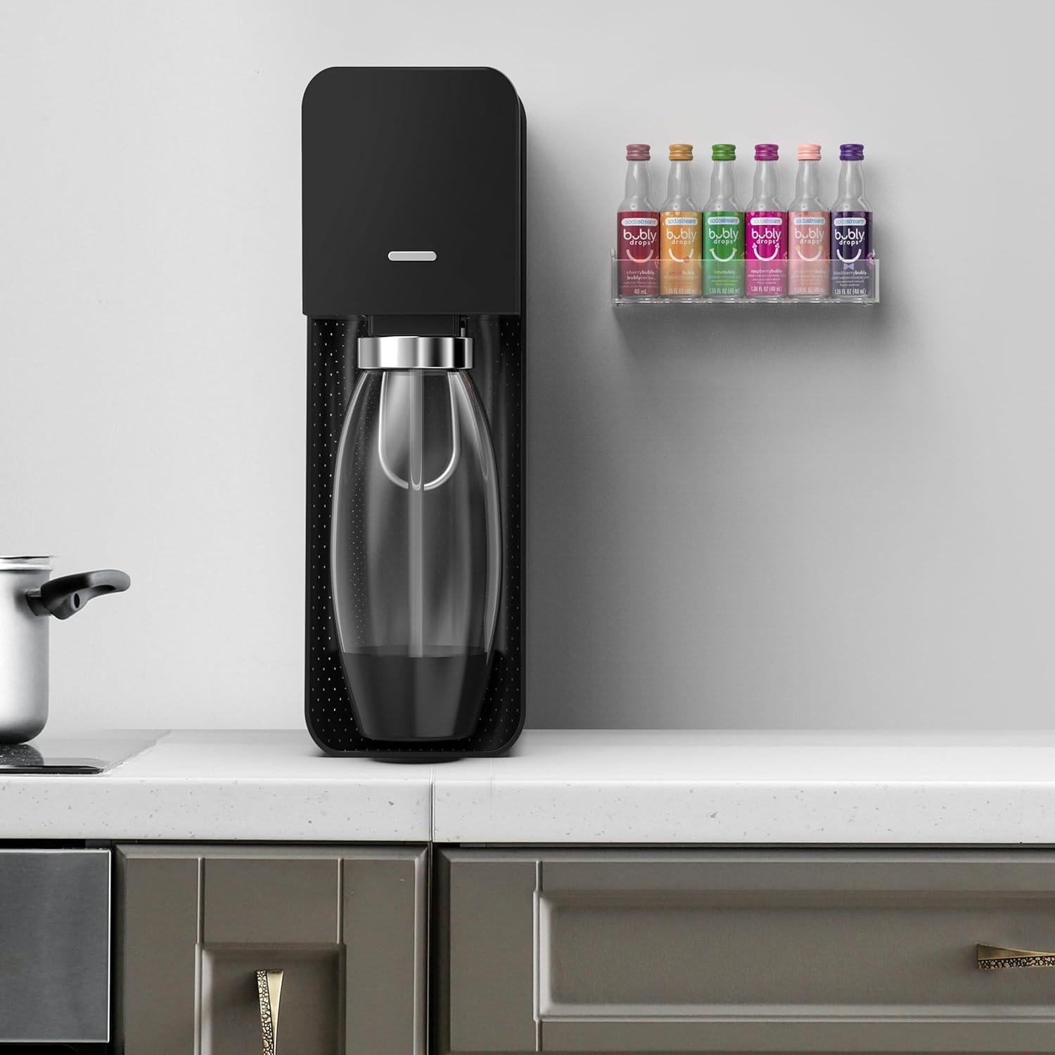 Soporte Acrílico GALVANOX para 6 Gotas Bubly de SodaStream