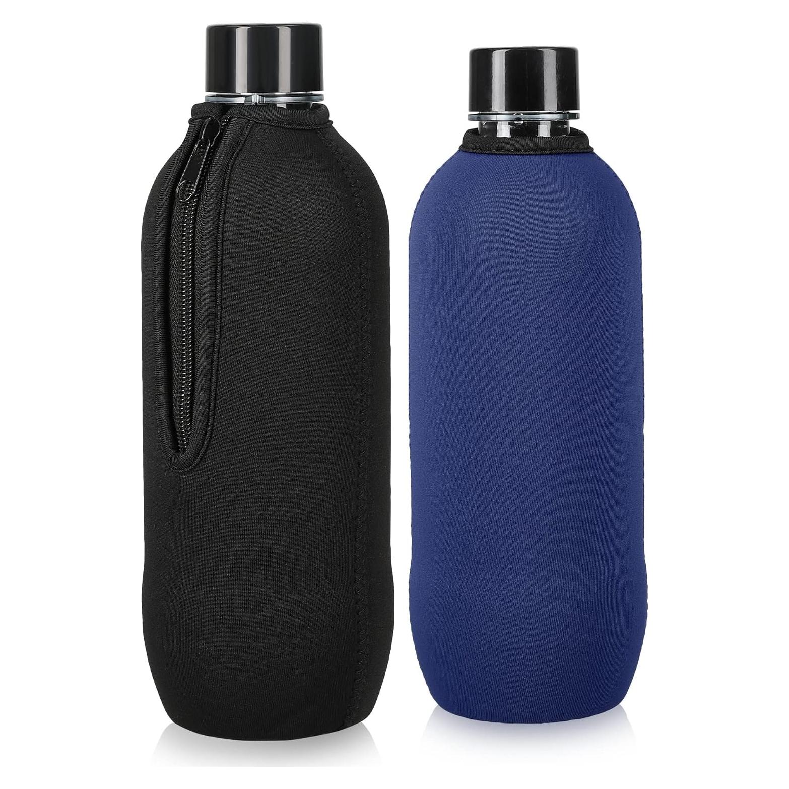 Funda de Neopreno kwmobile para Botella SodaStream - Set de 2