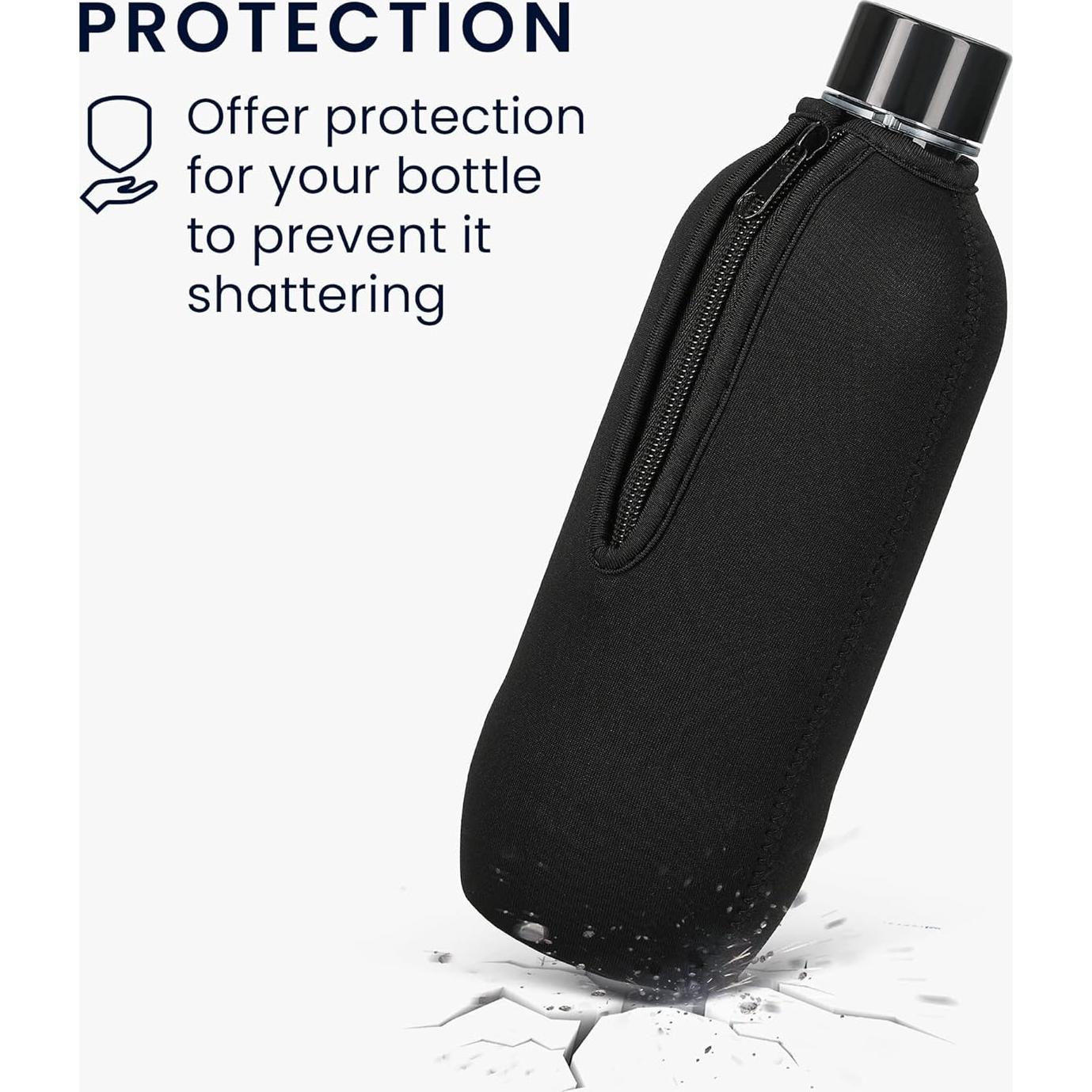 Funda de Neopreno kwmobile para Botella SodaStream - Set de 2