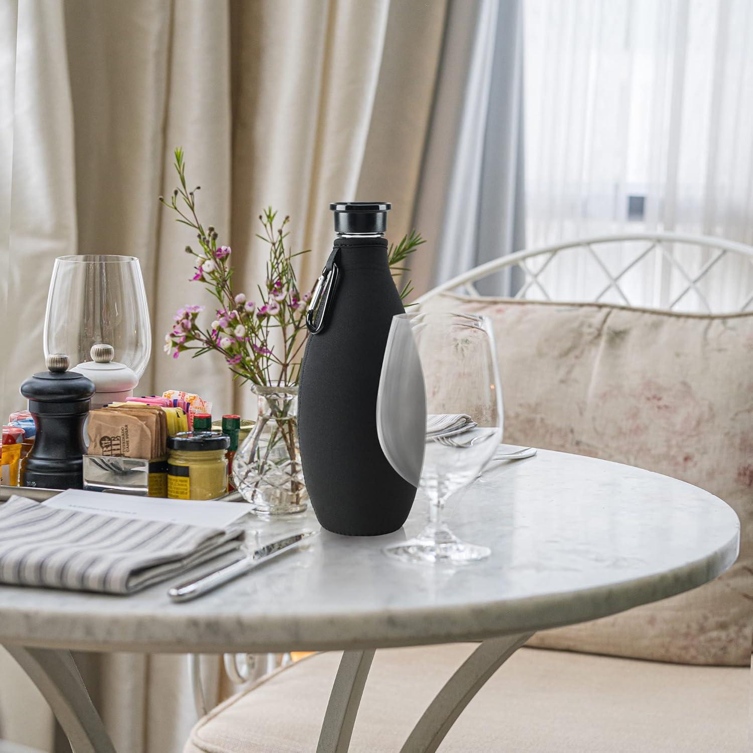 Funda de Neopreno kwmobile para Botella SodaStream - Set de 2