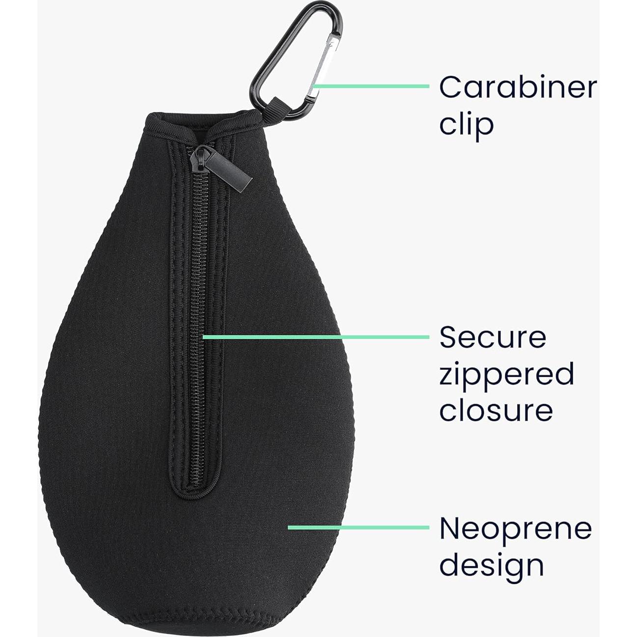 Funda Enfriadora Neopreno kwmobile para Botellas SodaStream - Set de 2