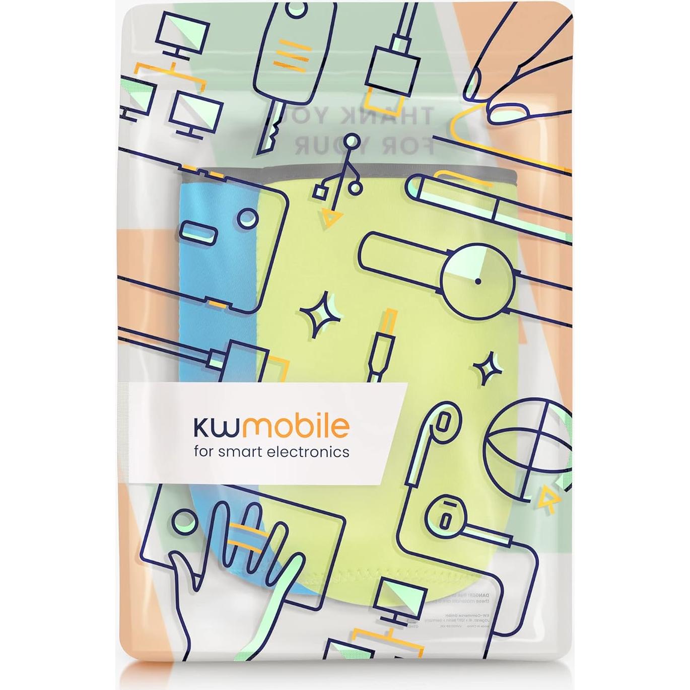 Funda Enfriadora Neopreno kwmobile para Botellas Soda Stream Duo/Terra - Set de 2