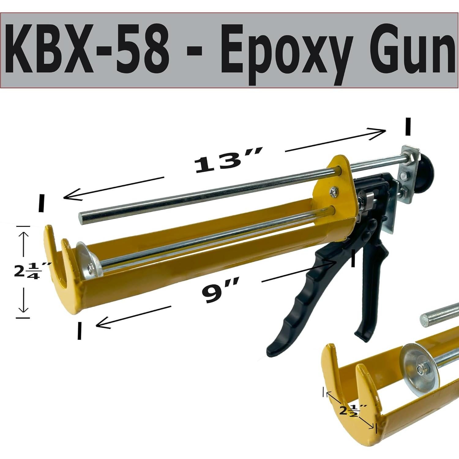 Dispensador de Epoxi KARBXON KBX58 400ml 3:1 Profesional