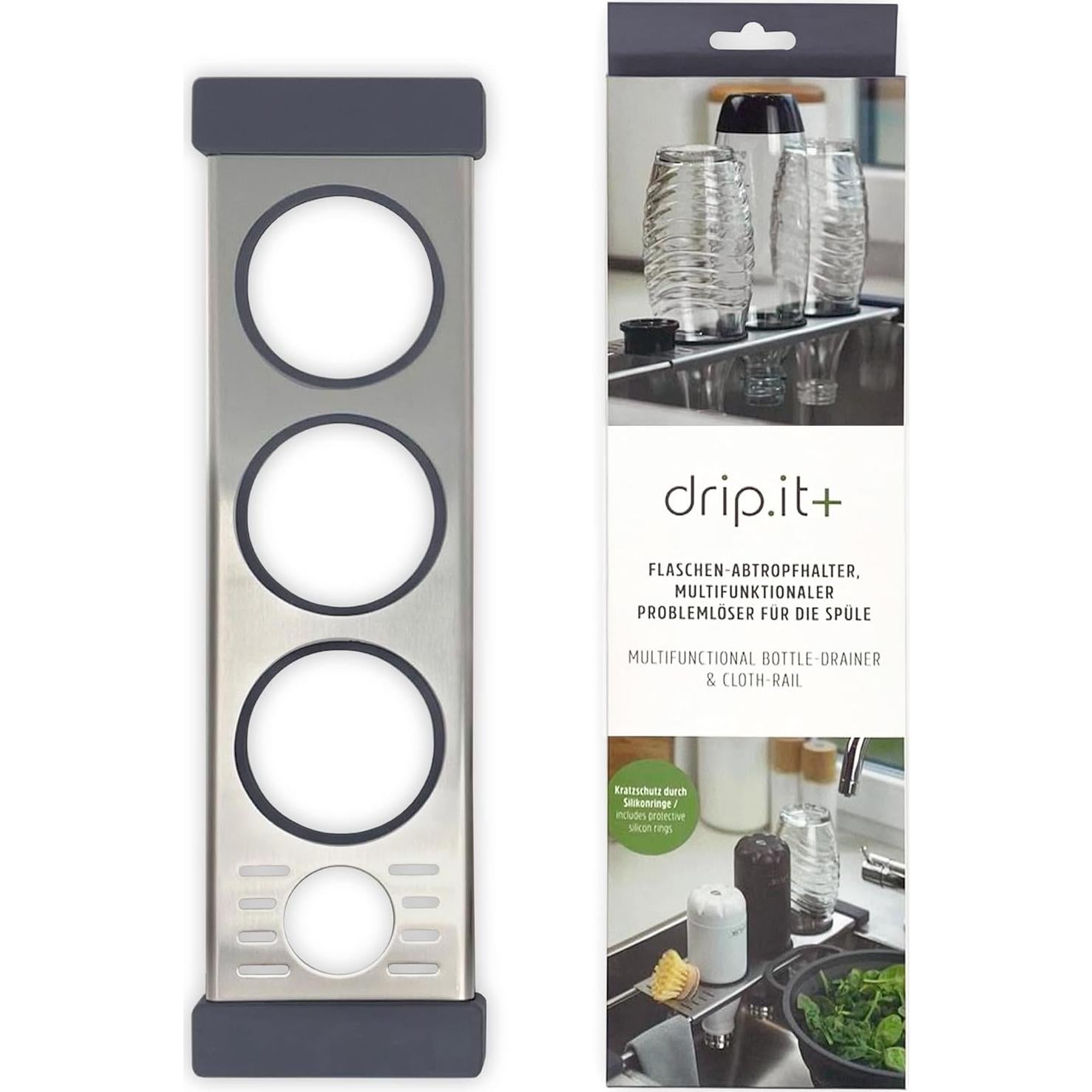 Caddy de Fregadero Sanni Shoo Drip.it+ para 3 Botellas