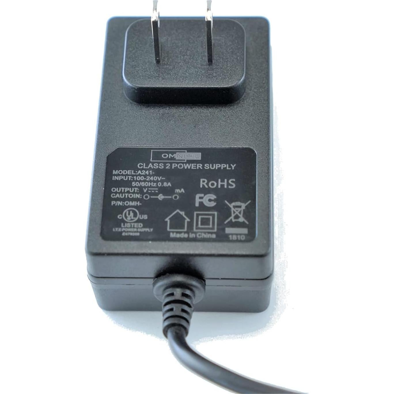 Adaptador AC/DC OMNIHIL 8 pies (2.44m) compatible SodaStream SOT-001