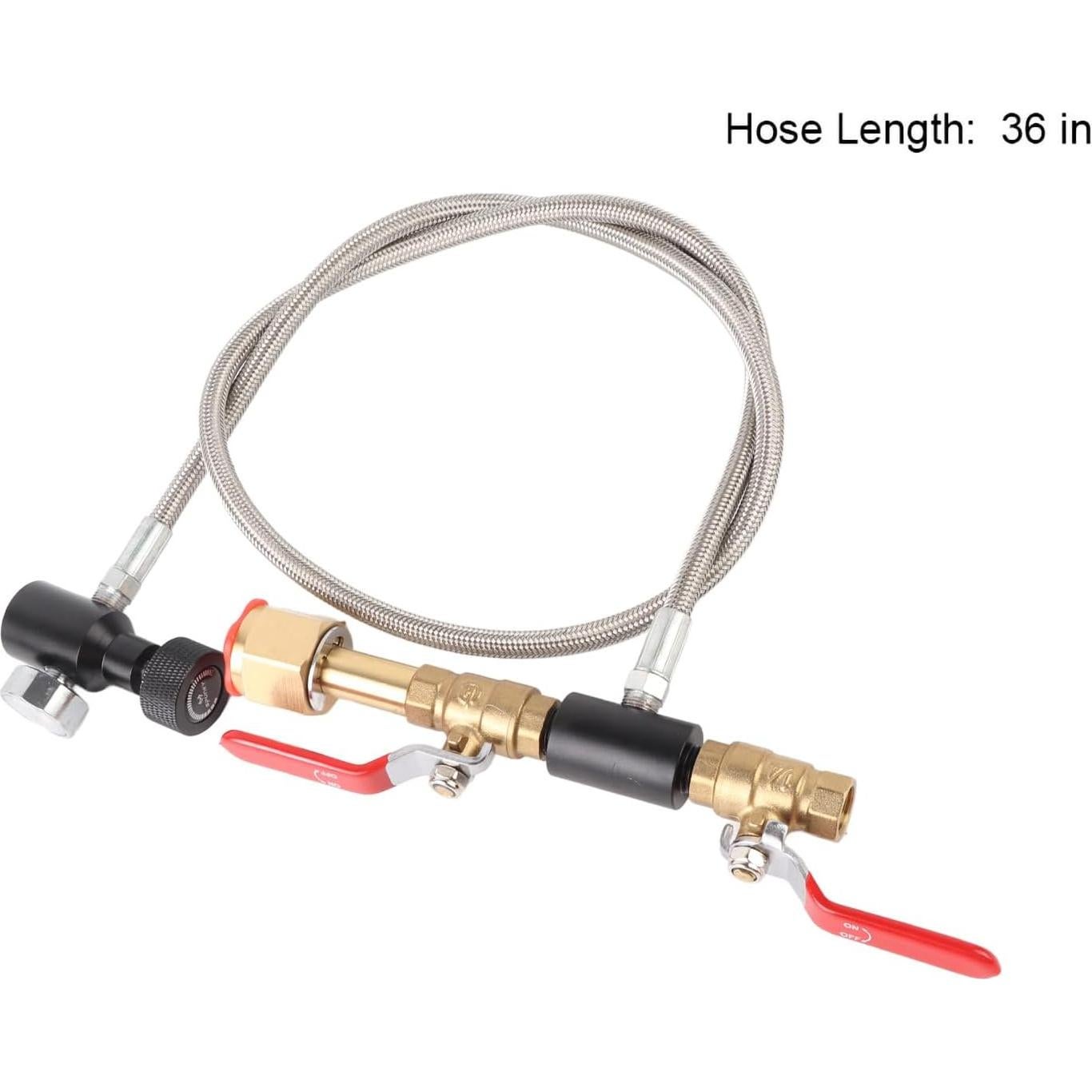 Adaptador de Recarga CO2 CGA-320 con Manguera 91 cm