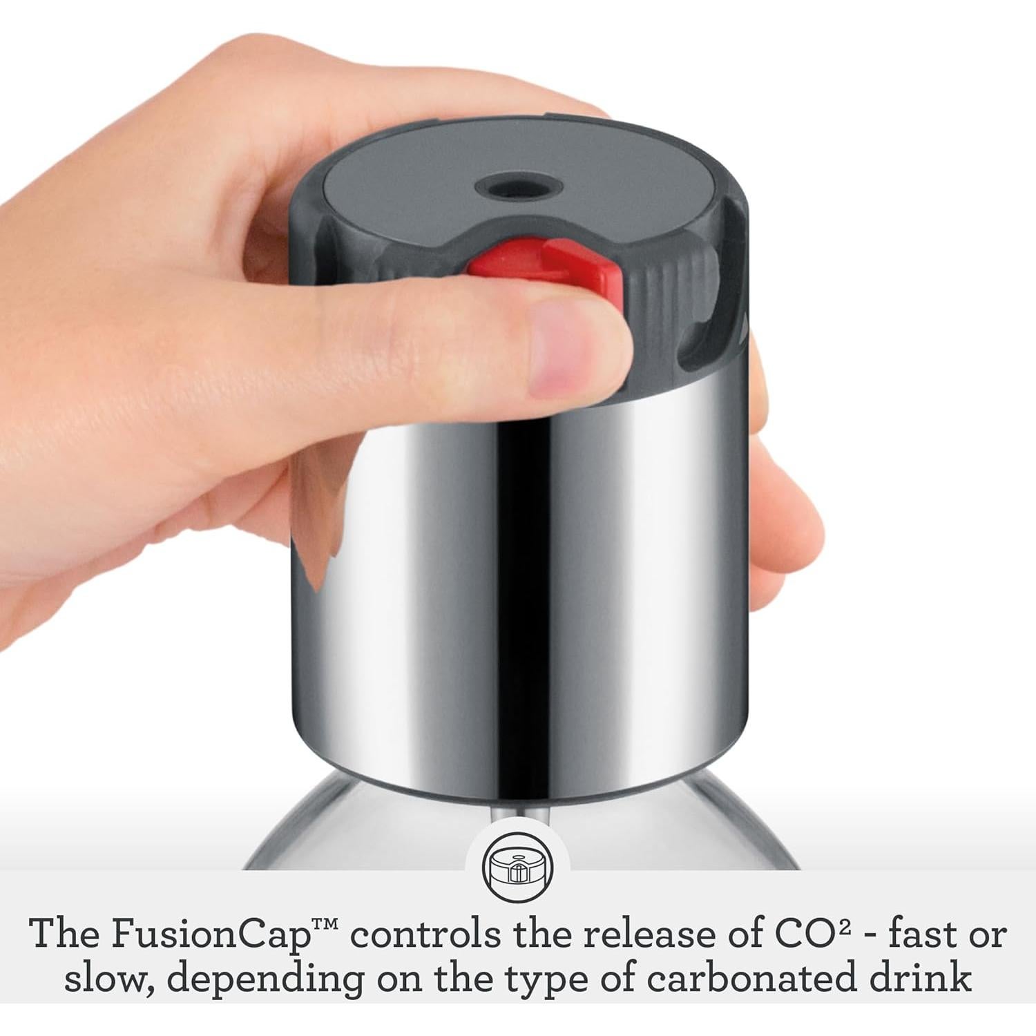 Carbonatador de Agua Espumosa Breville InFizz Fusion 1L