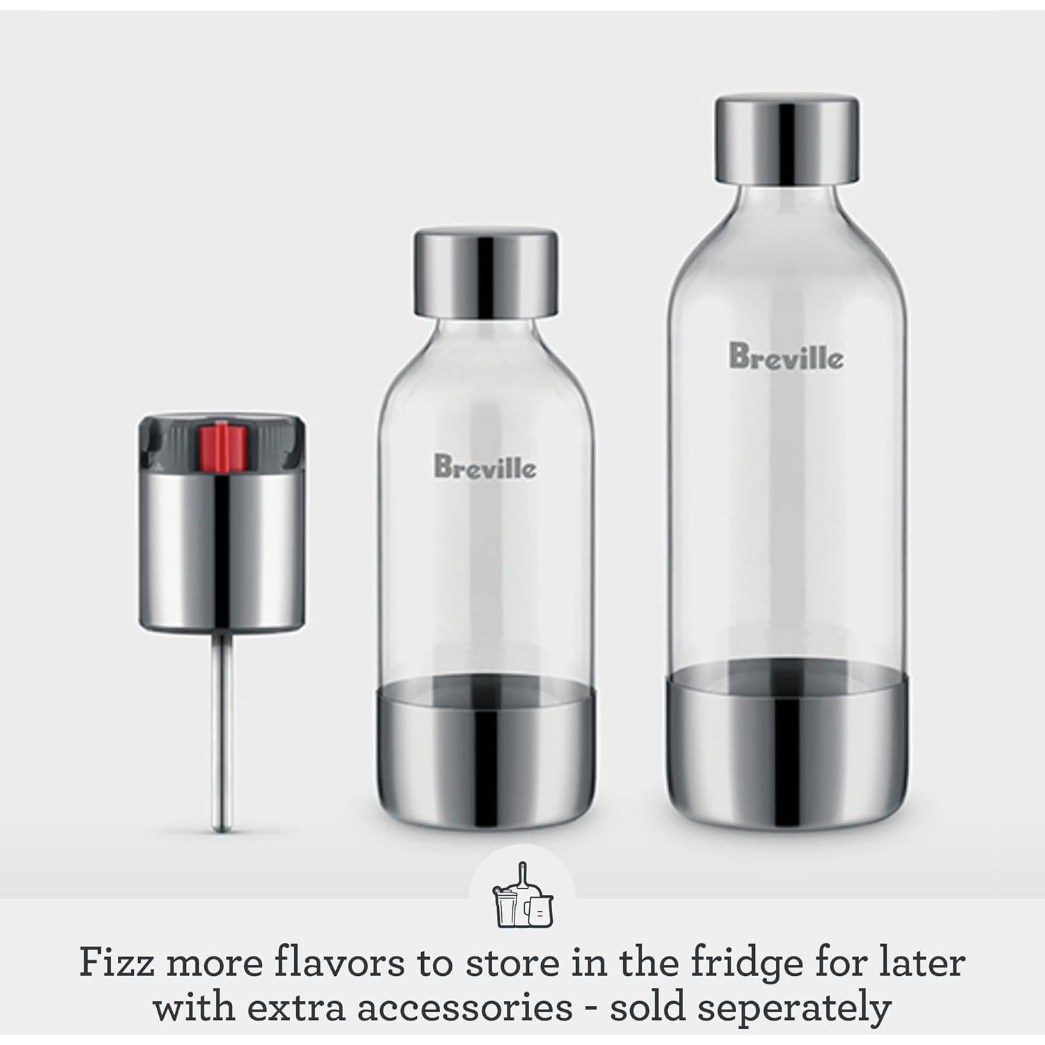 Carbonatador de Agua Espumosa Breville InFizz Fusion 1L