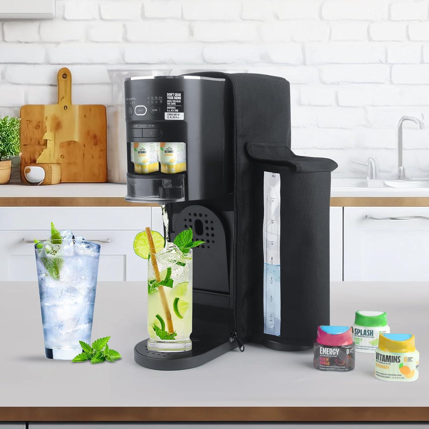 Cubierta de Polvo para Máquina de Soda Ninja Thirsti Negra