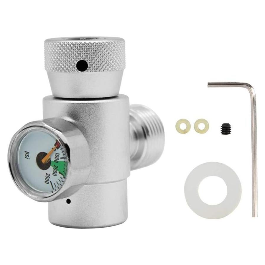 Regulador de CO2 Simlug con Medidor para Tanques de SodaStream