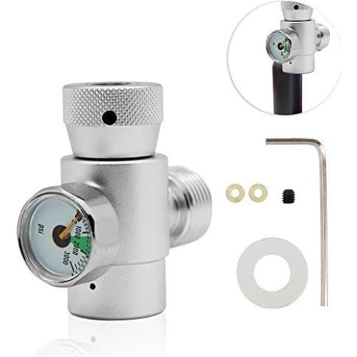 Regulador de CO2 Simlug con Medidor para Tanques de SodaStream