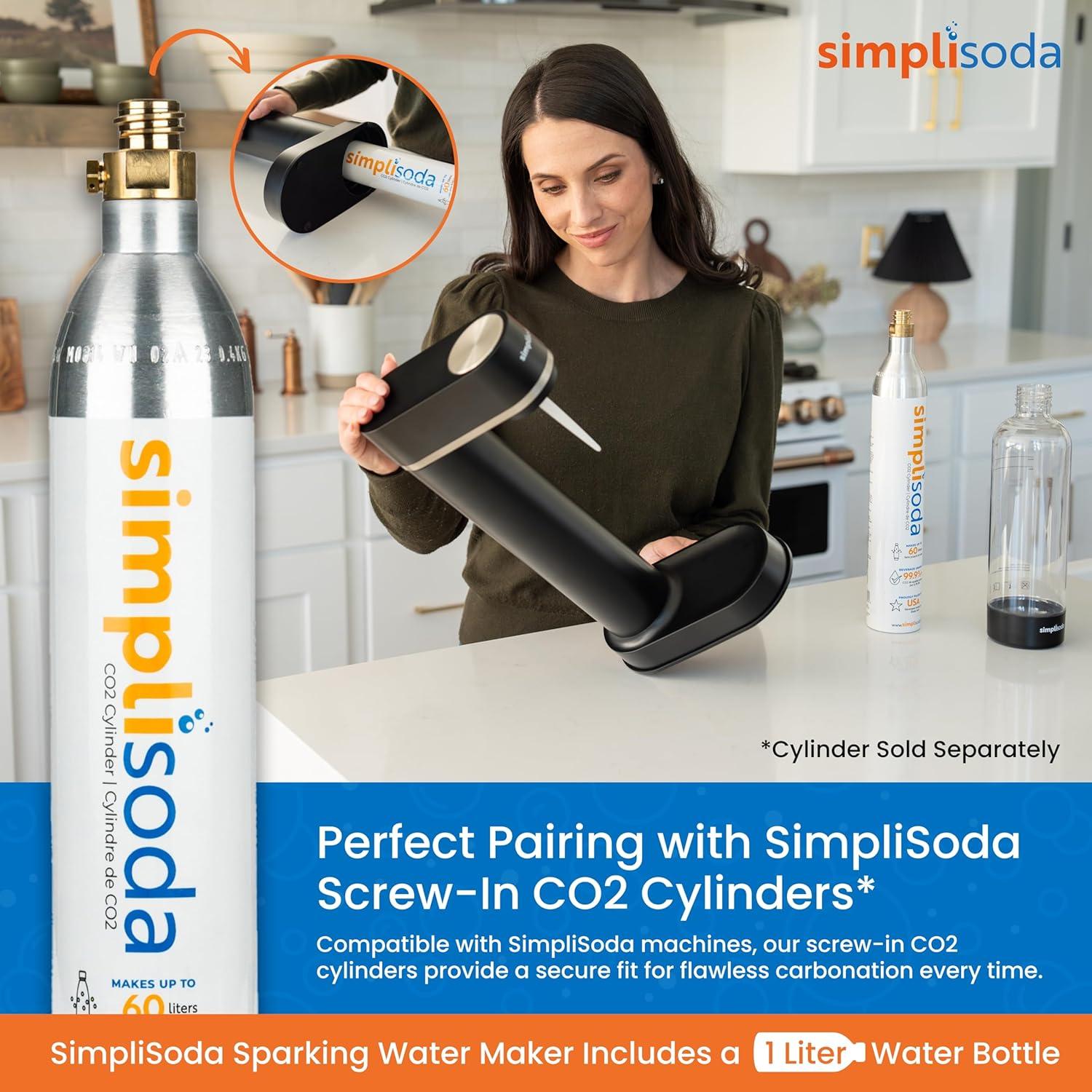 Máquina de Agua Espumosa Simpli Soda - Hacedora de Soda Automática