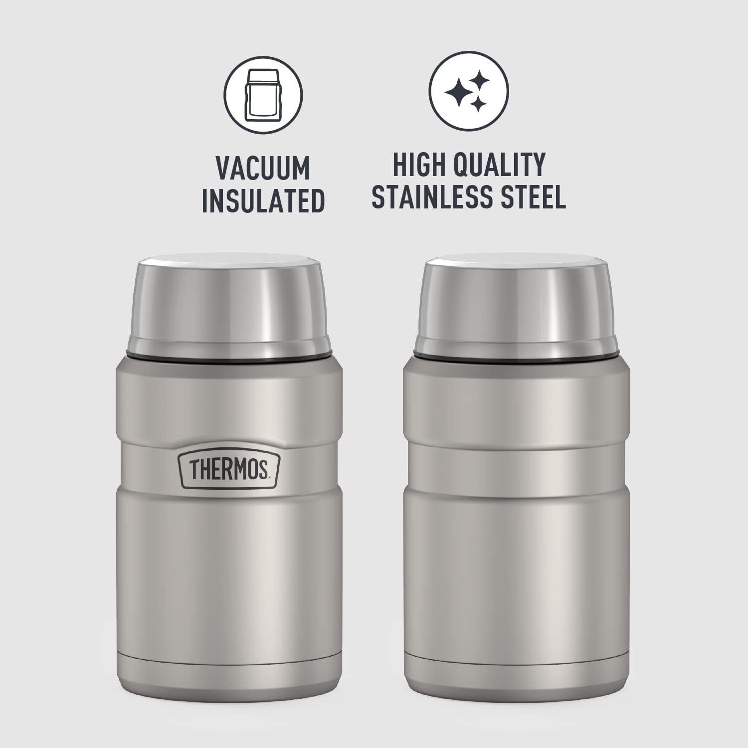Tarro de Comida Aislado Thermos 710ml Acero Inoxidable