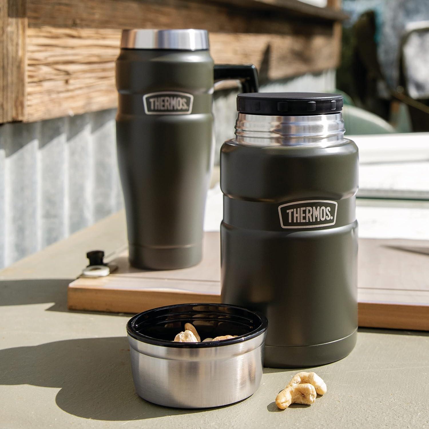 Tarro de Comida Aislado THERMOS 710ml Verde Militar