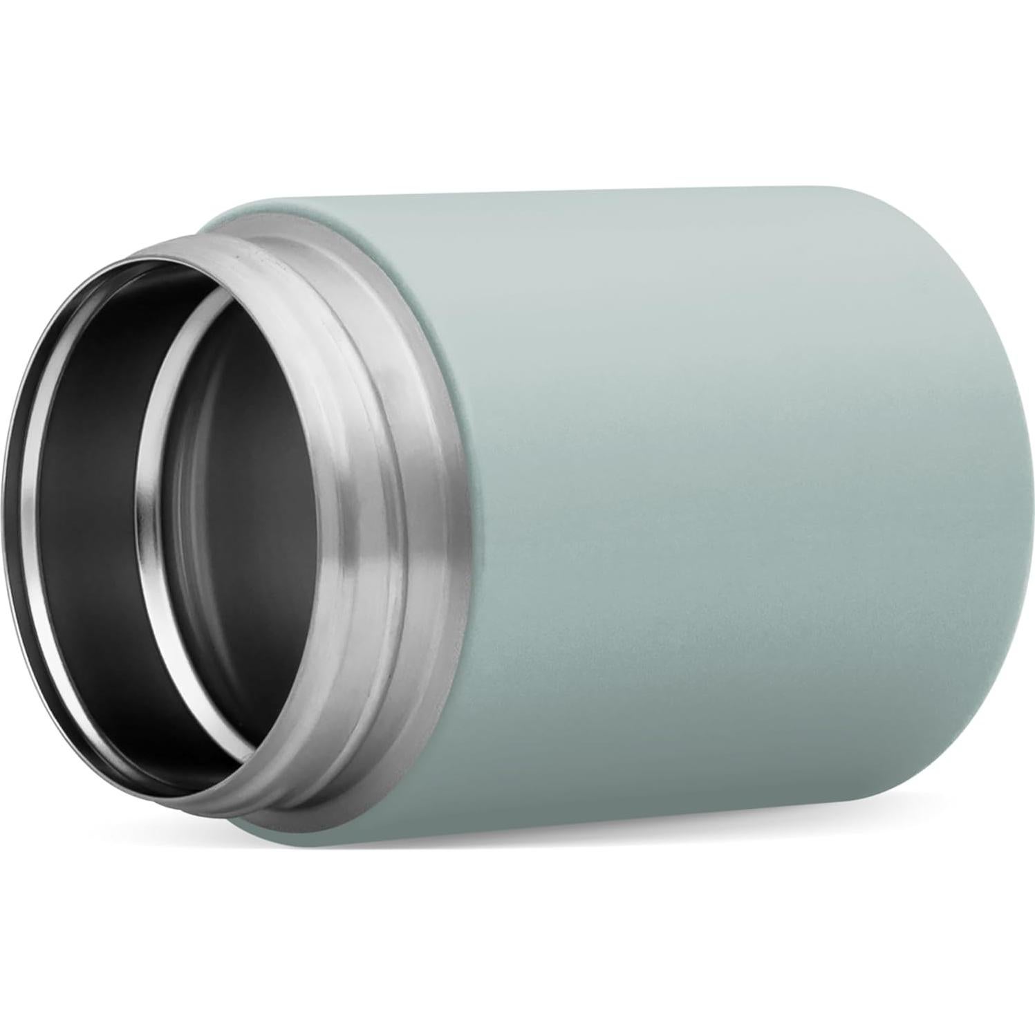 Tarro de Comida Simple Moderno 340ml Acero Inoxidable Aislado