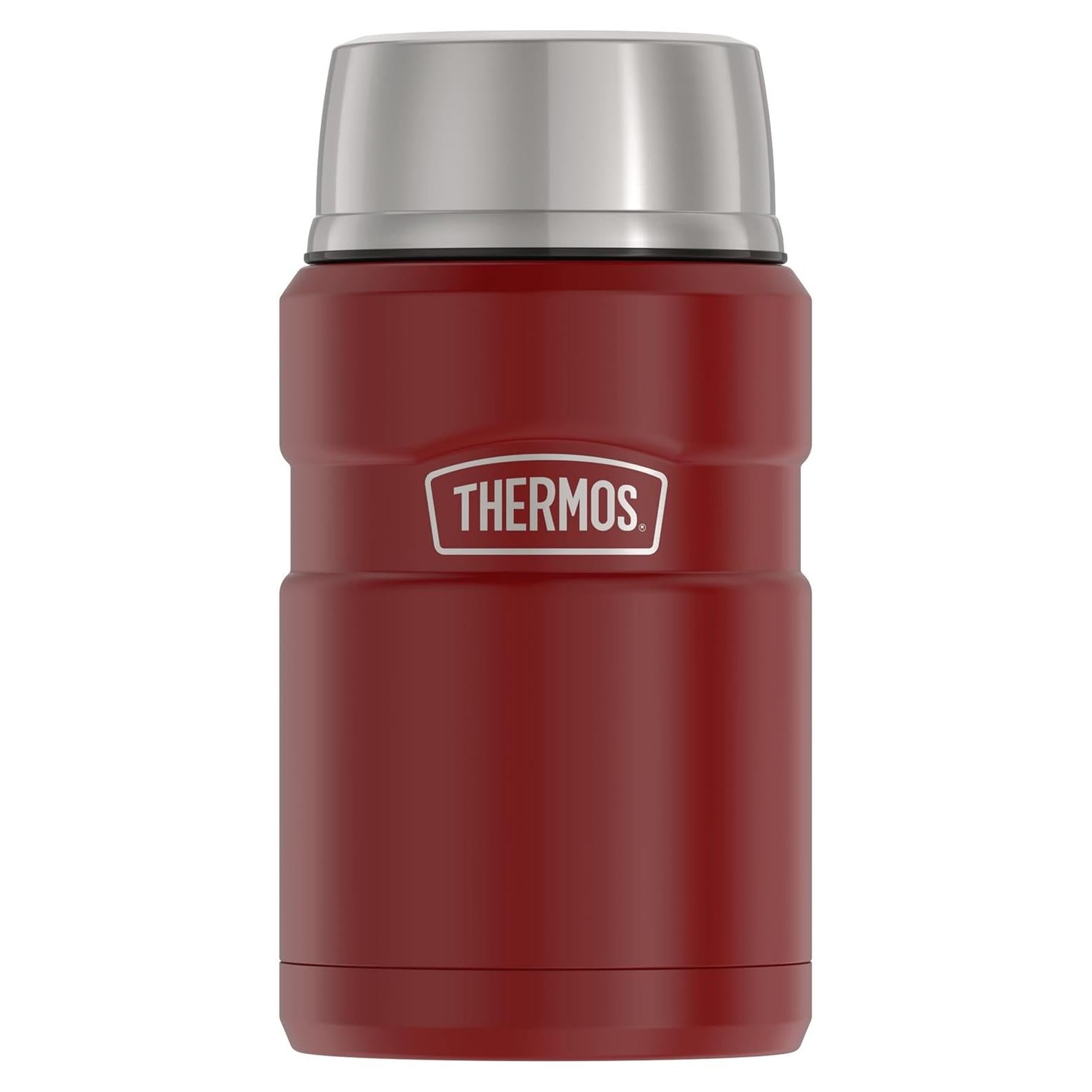 Tarro de Comida Aislado THERMOS 24 Onzas Rojo Rústico
