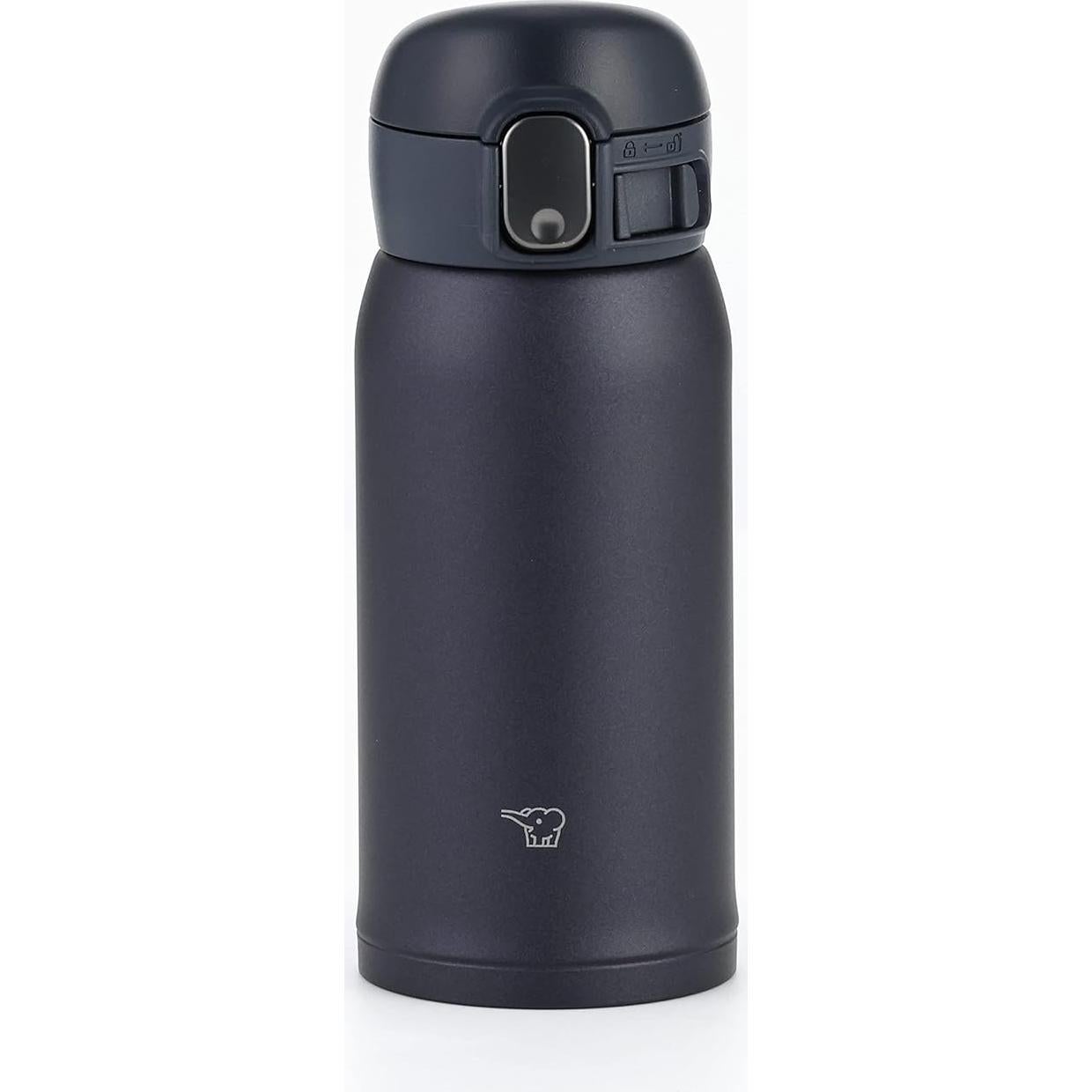 Botella de Agua Zojirushi SM-WA36-BA Acero Inoxidable 0.36L Negra