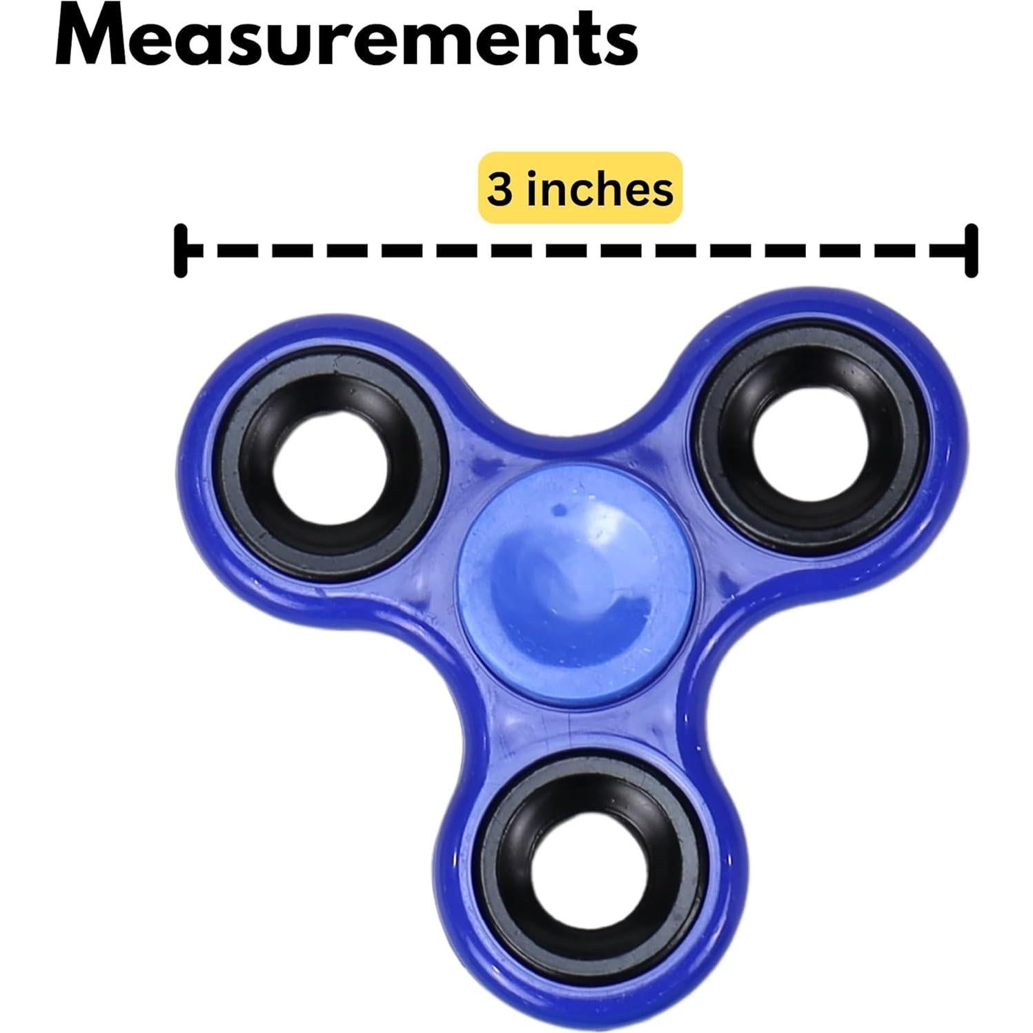 Fidget Spinner 24-Pack Iconikal Colores Aleatorios