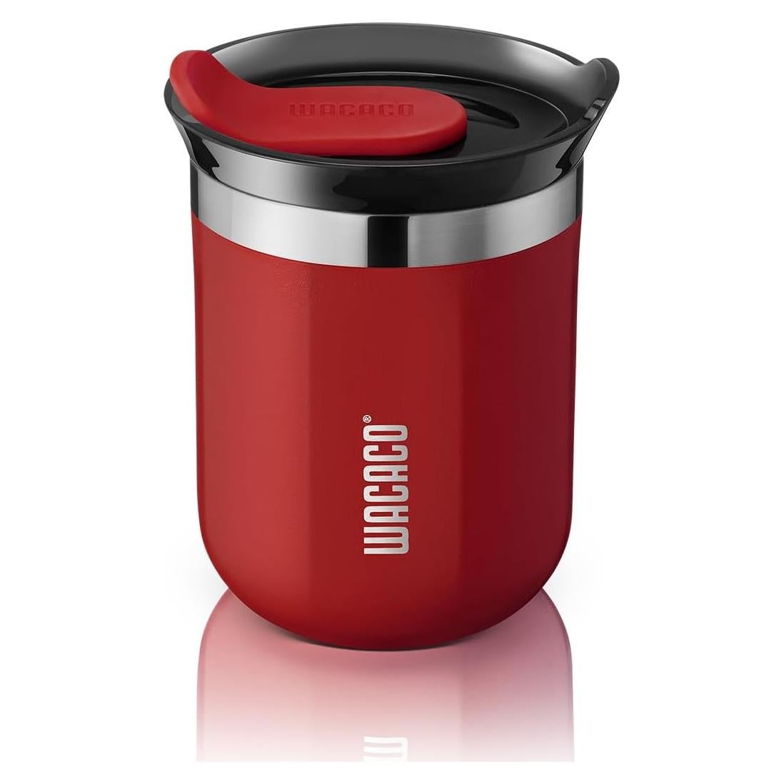 Vaso Térmico Aislado al Vacío WACACO Octaroma 180ml Rojo