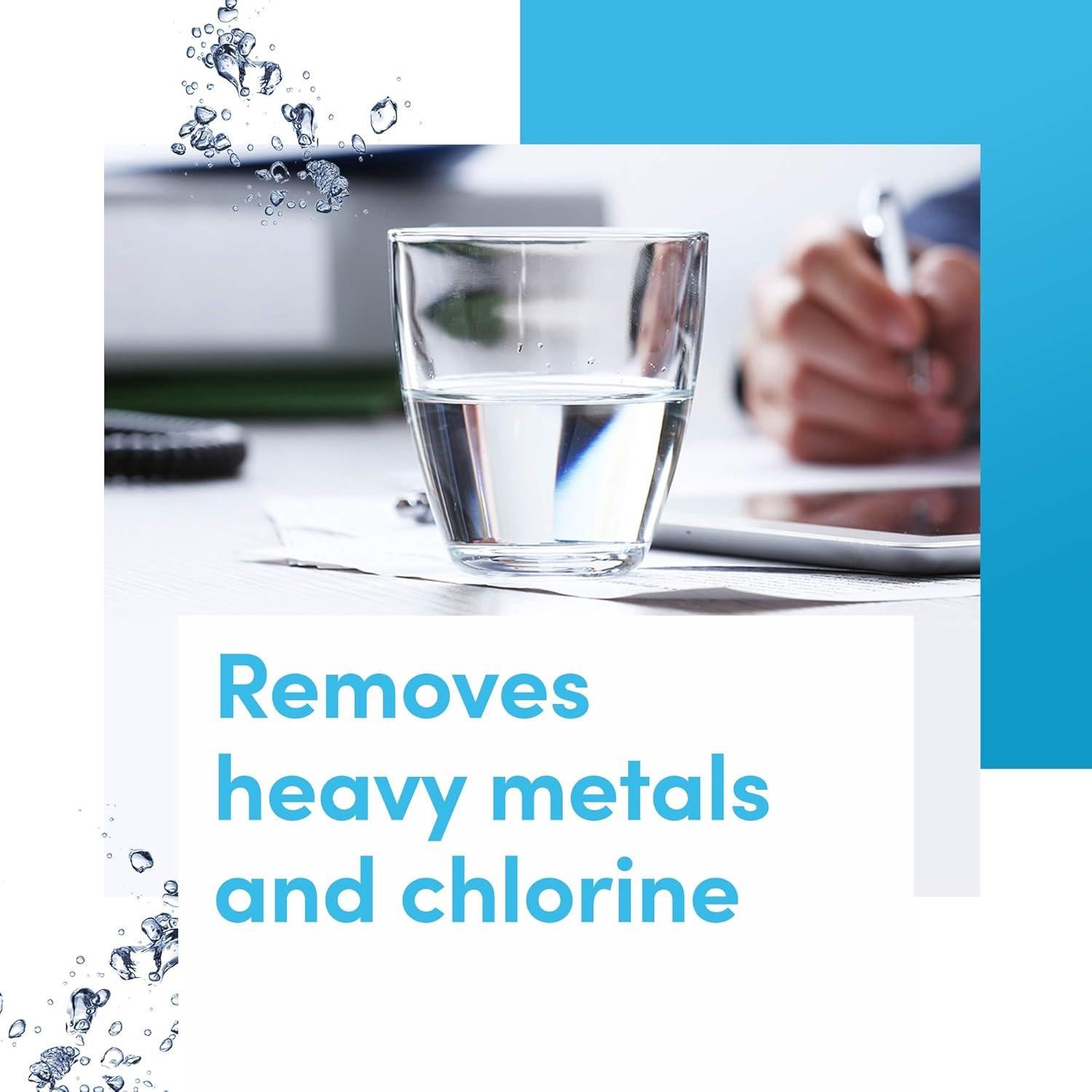 Filtro de Agua DAFI Standard 3-Pack | Elimina Cloro y Metales