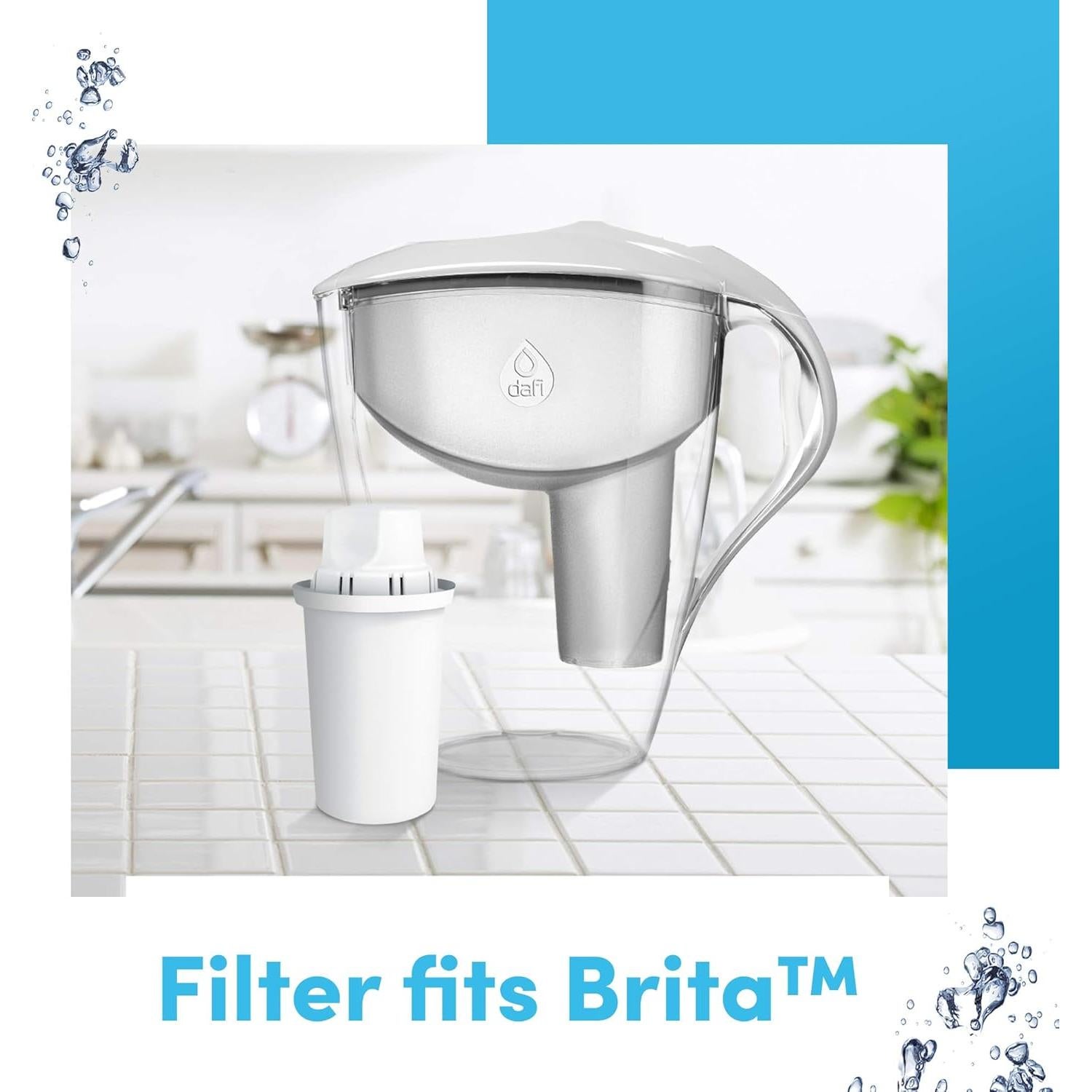 Filtro de Agua DAFI Standard 3-Pack | Elimina Cloro y Metales