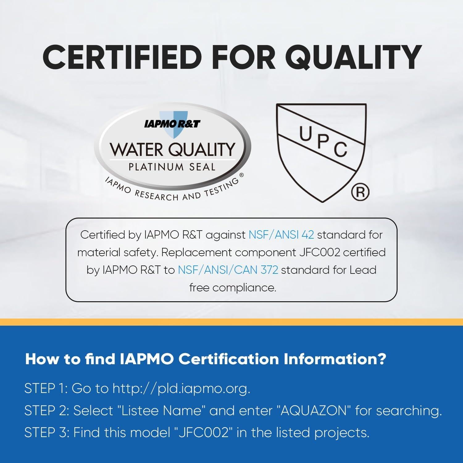 Filtro de Agua de Jarra PUREPLUS JFC002, Paquete de 6 Unidades