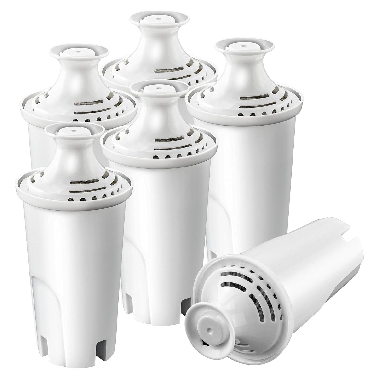 OB03 Replacement Filter for Brita Pitchers and Dispensers Filters, Britta Filter Compatible with Brita® Standard Water Filter OB03, Classic 35557, Mavea 107007, Pitchers Grand Lake Capri Wave LUXRILIX