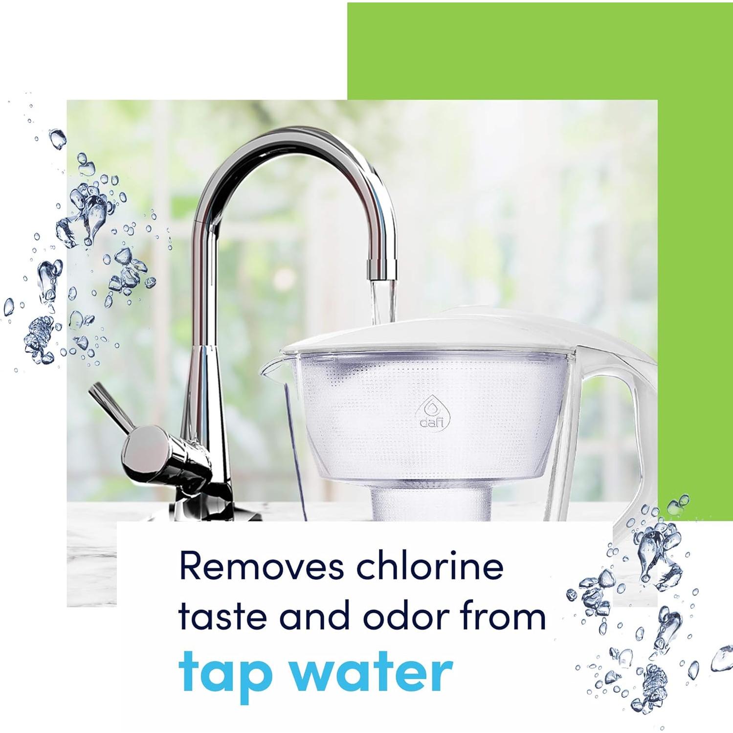 Cartuchos de Filtro de Agua Alcalina DAFI 3 Unidades - Mejora Sabor y pH