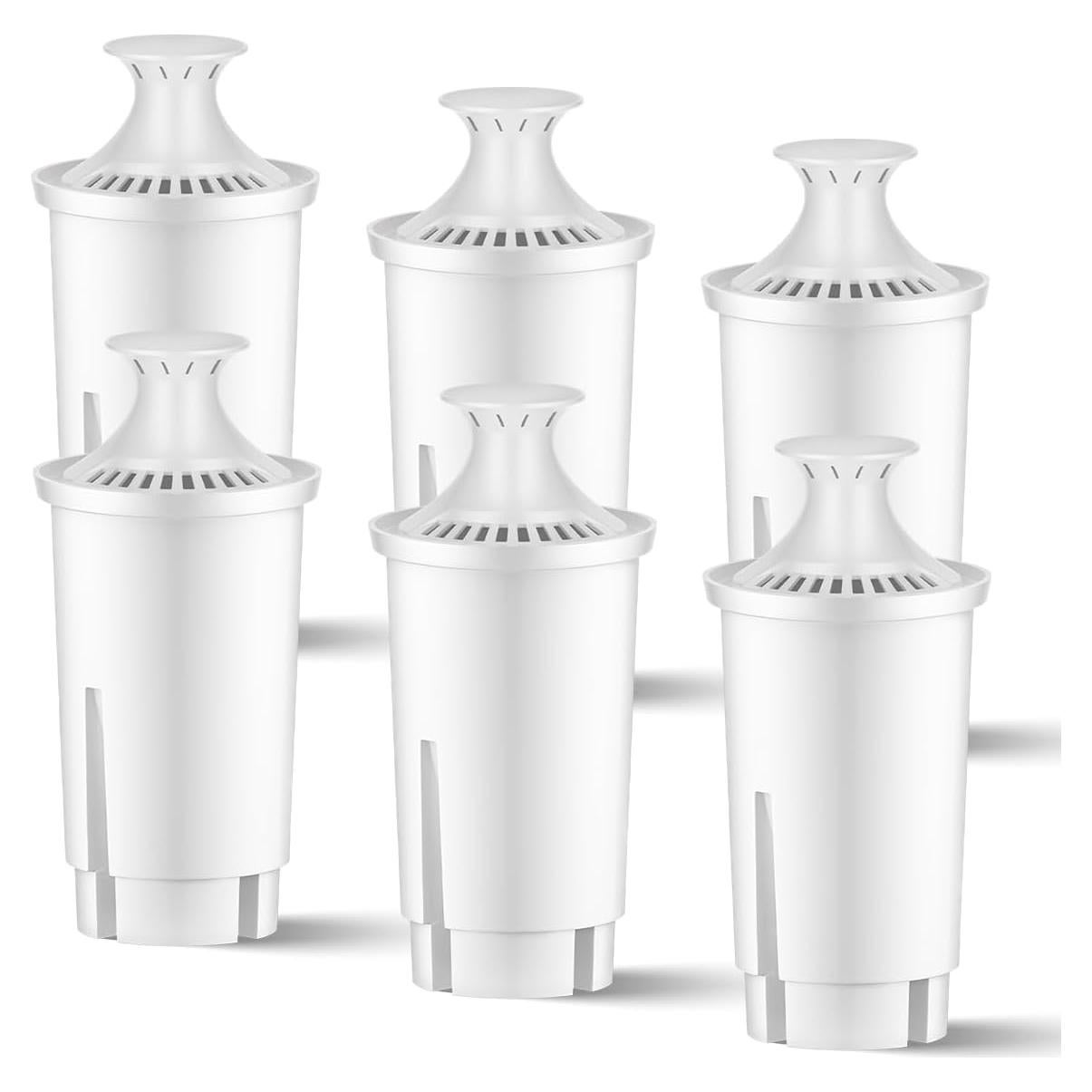 Filtro de Agua WaterJingYi Compatible Brita Clásico OB03 - Paquete de 6