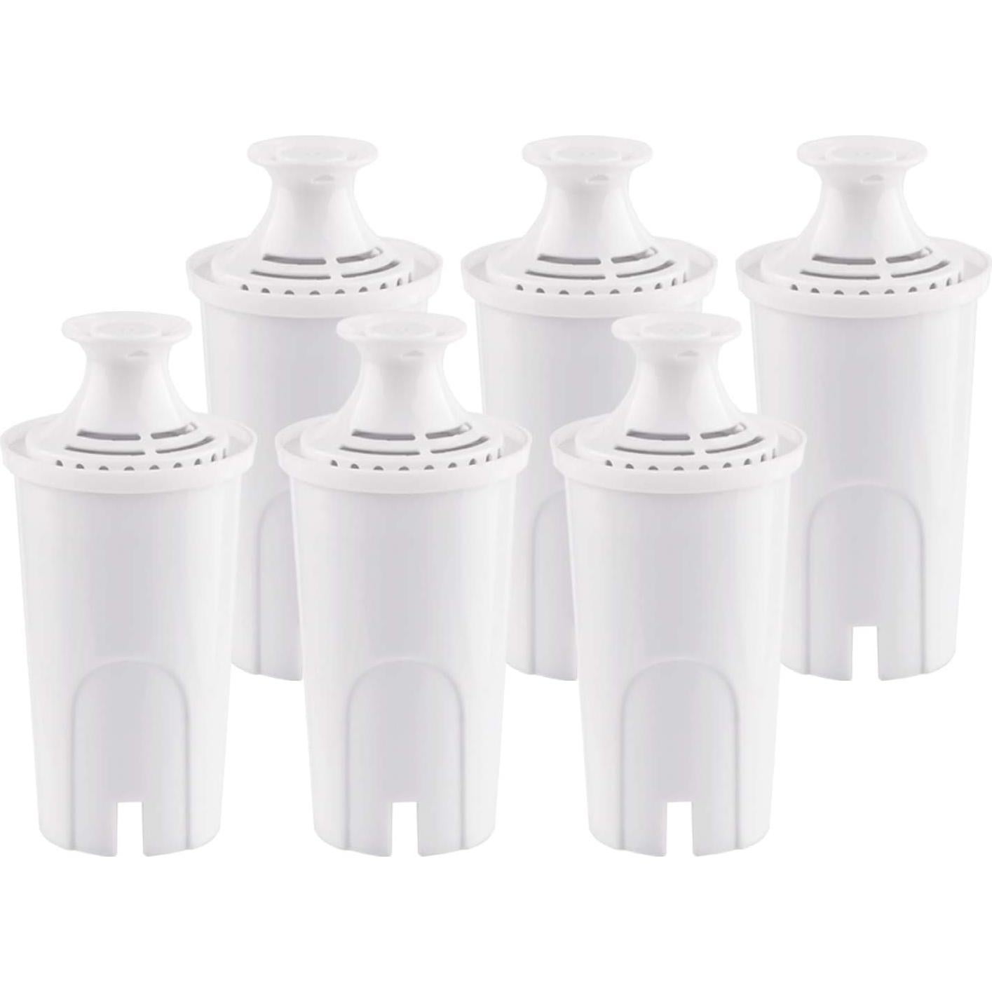 Filtros de Agua de Reemplazo Arisll para Jarra Brita - 6 Unidades