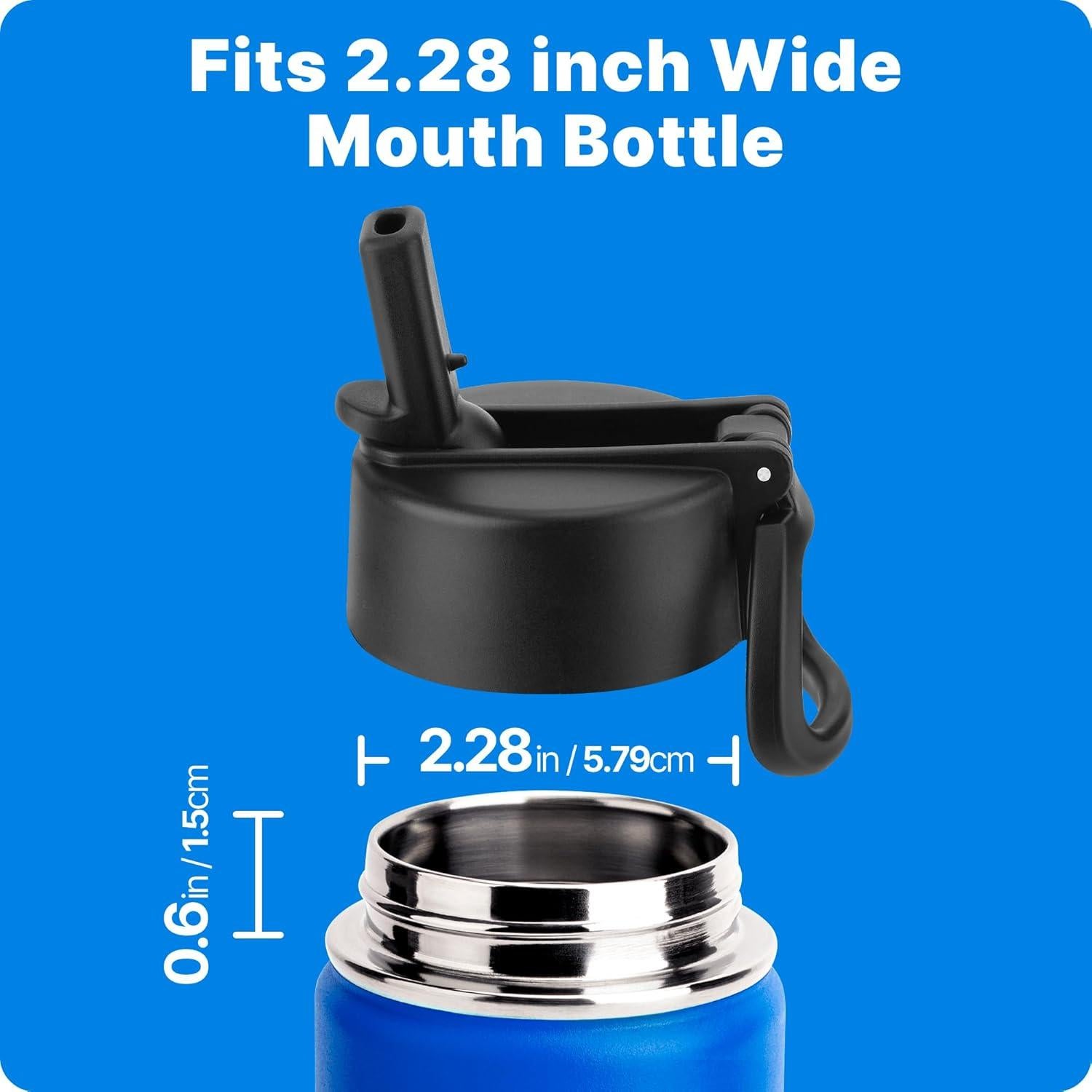 Tapa de Pajita Bluwing para Botellas Hydro Flask 12-64oz