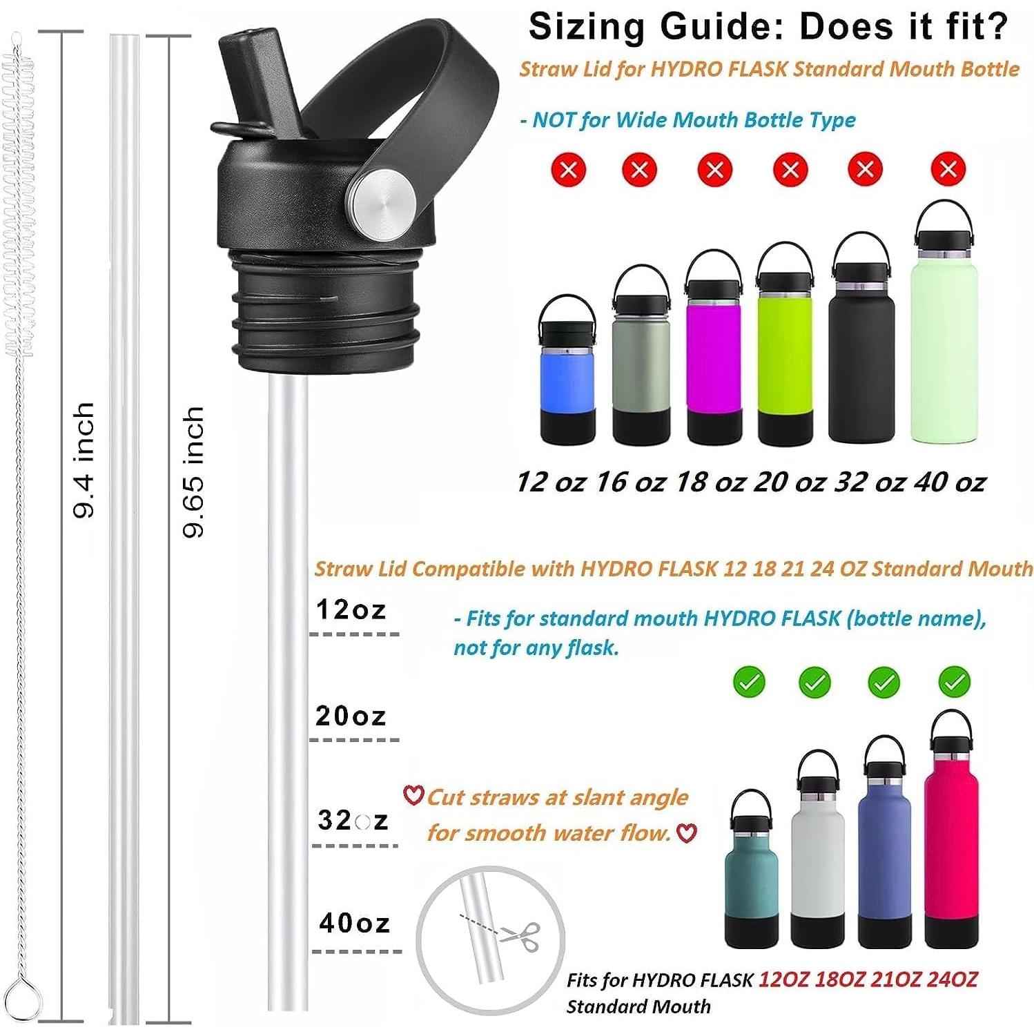 Tapa de Pajita VGHNQ para Hydro Flask Boca Estándar 18-24 oz