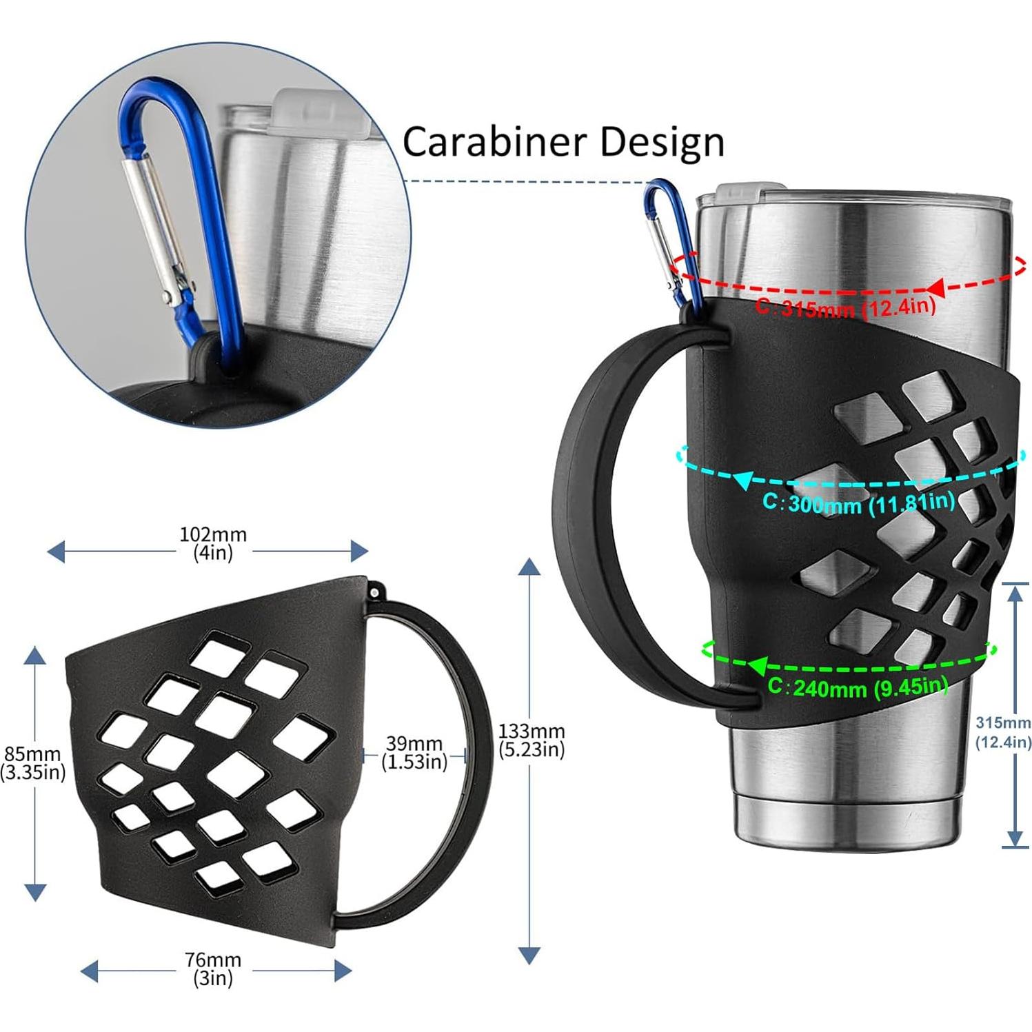 Manga de Silicona Antideslizante TRINENOX para Vasos 30 oz Rosa