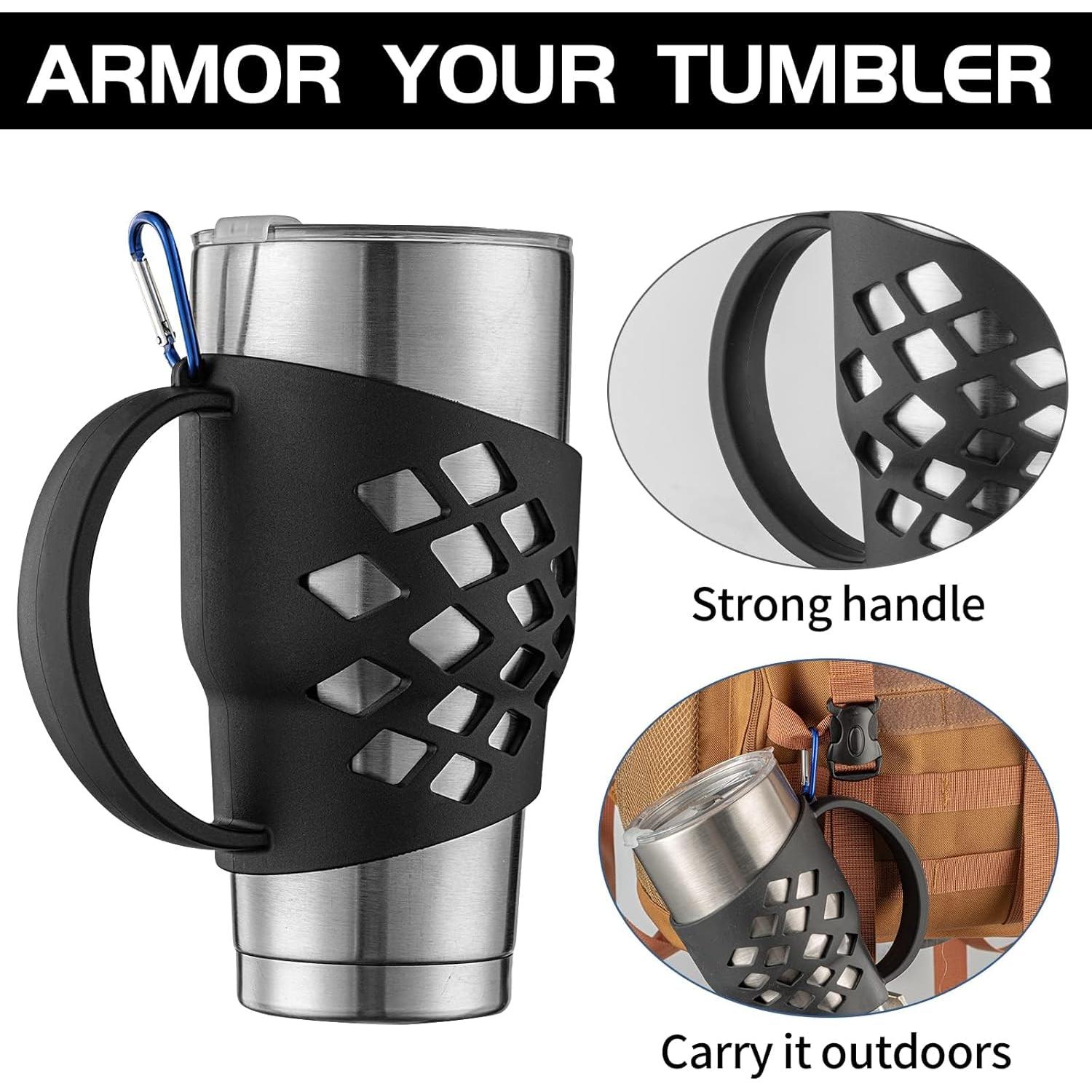 Manga de Silicona Antideslizante TRINENOX para Vasos 30 oz Rosa