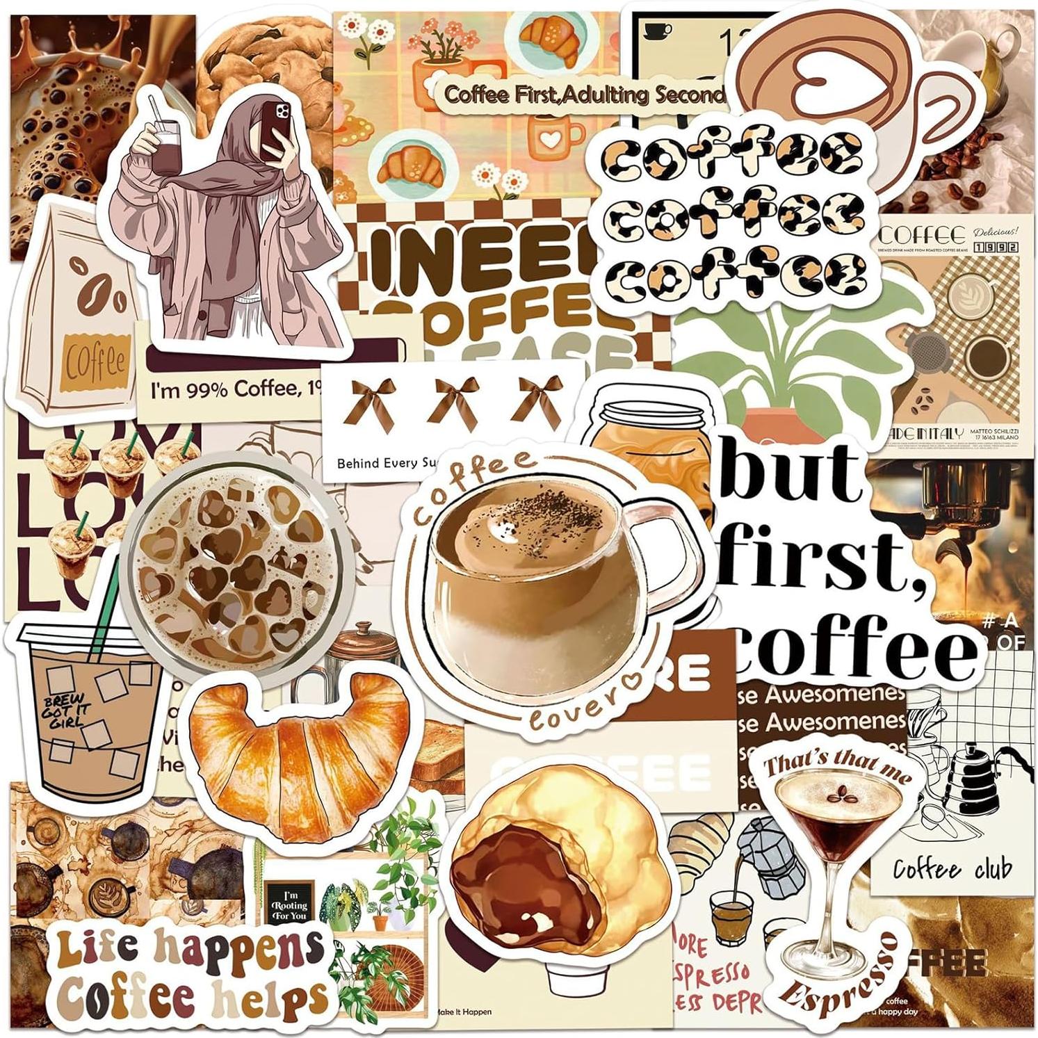 Calcomanías Musicales Hamilton 55 pcs Vinilo Impermeable