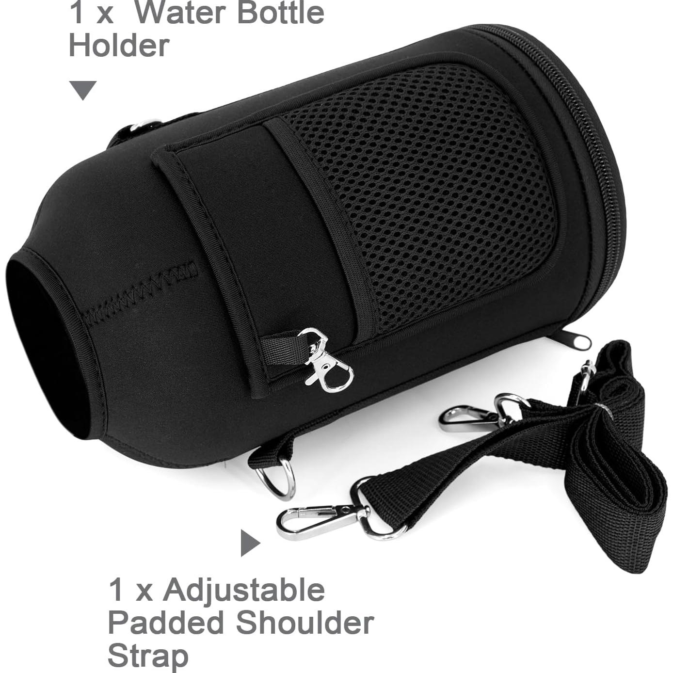 Bolsa Portabotellas de Agua WixByti 64 oz con Correa Ajustable