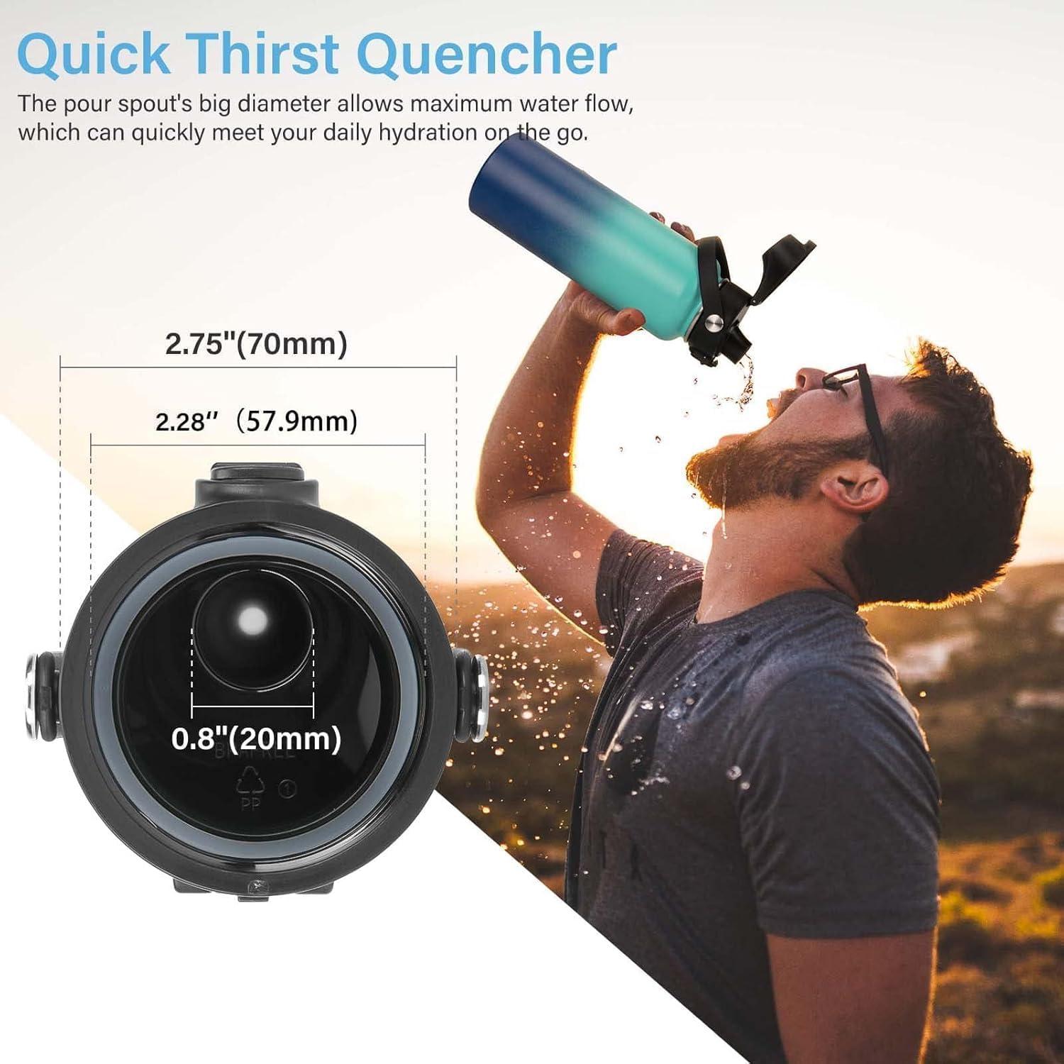 Tapa de Pitorro SYACOT para Botellas Hydro Flask Boca Ancha