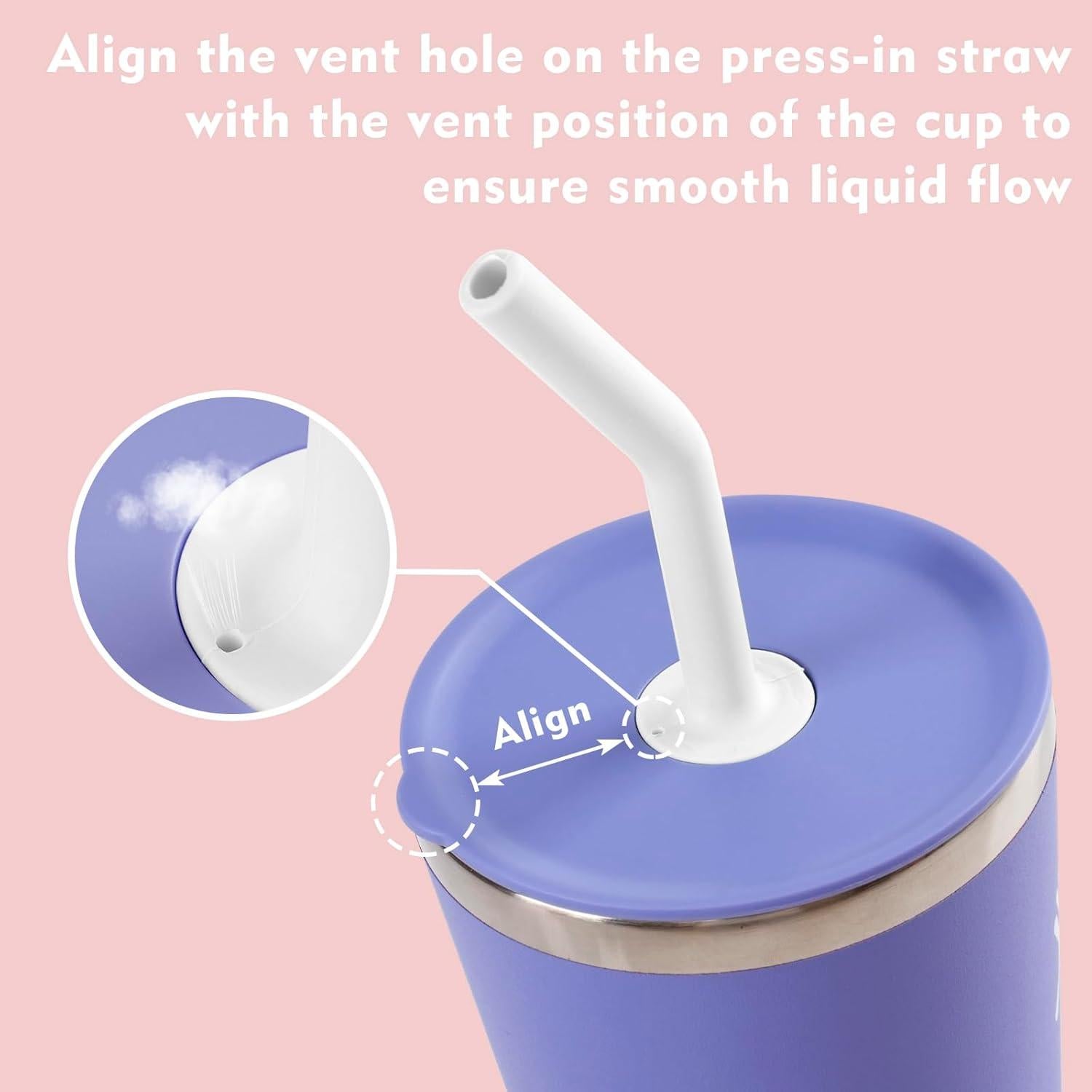 Pajillas de Silicona y Plástico Jetstop para HydroFlask 40oz