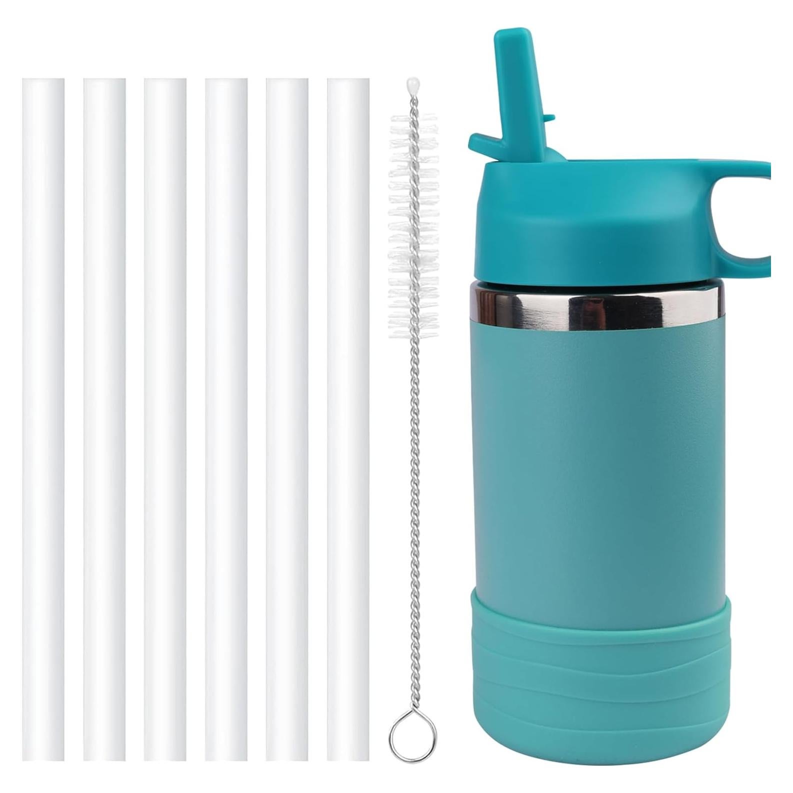 Popotes Reutilizables Bubrike para Hydro Flask 12oz - 6 Piezas