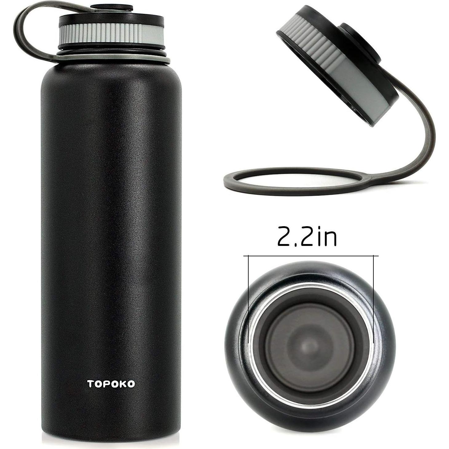 Tapa de Reemplazo Hydro2Go para Botellas Boca Ancha 2 Pcs
