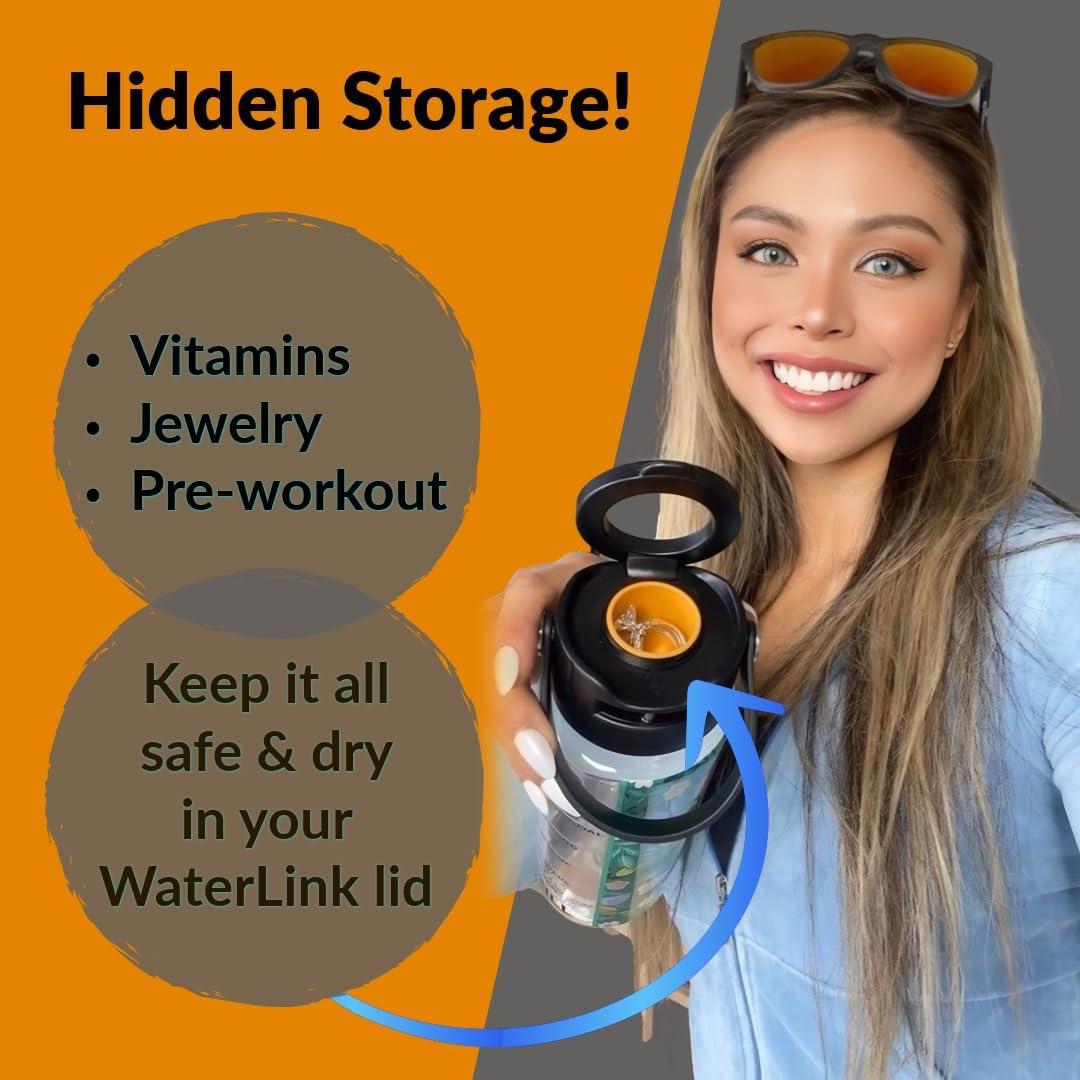 Tapa WaterLink Versafactor para Botella Hydro Flask Boca Ancha