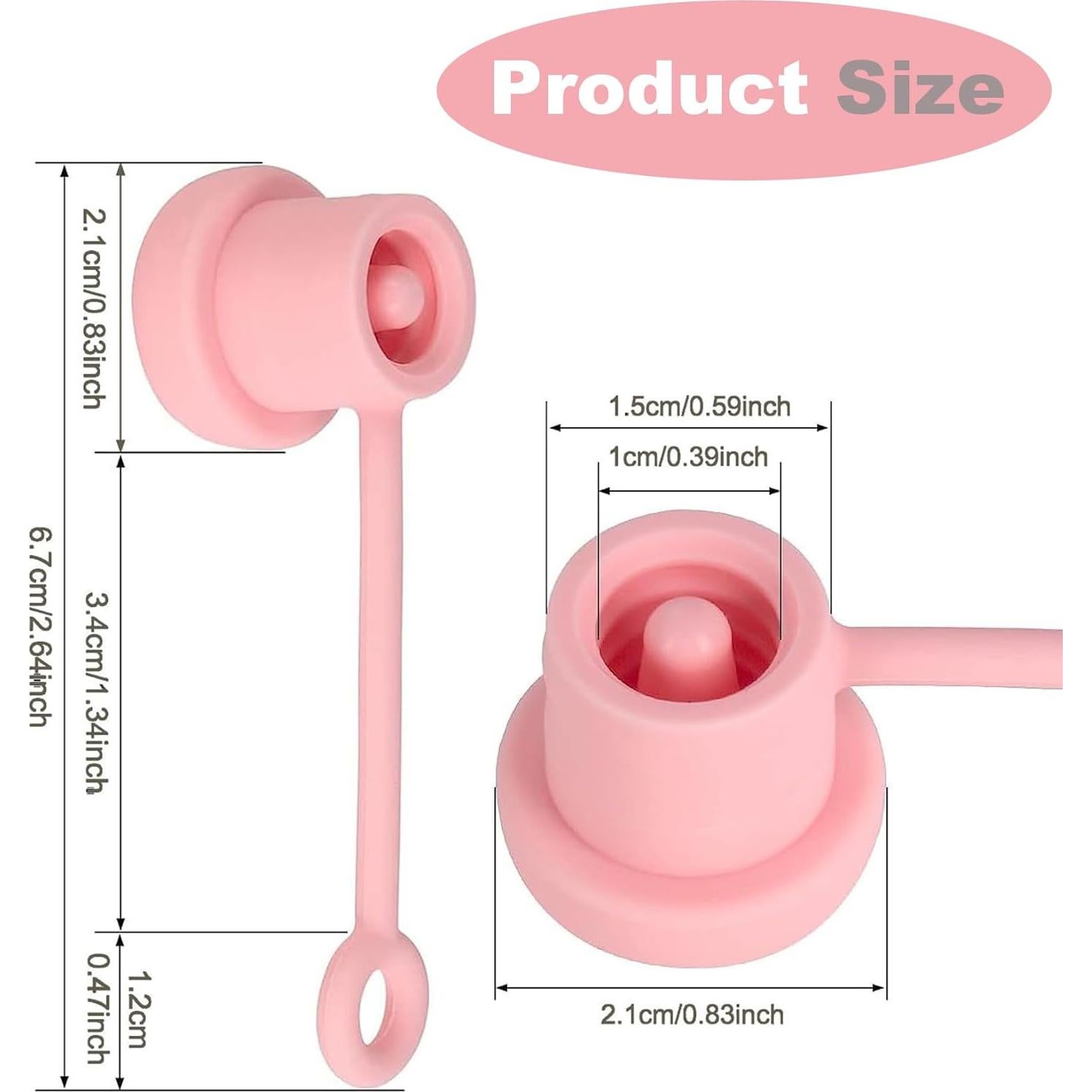 Tapa de Cubierta de Pajita Ajustable Ghislaine para Tazas 6-10mm